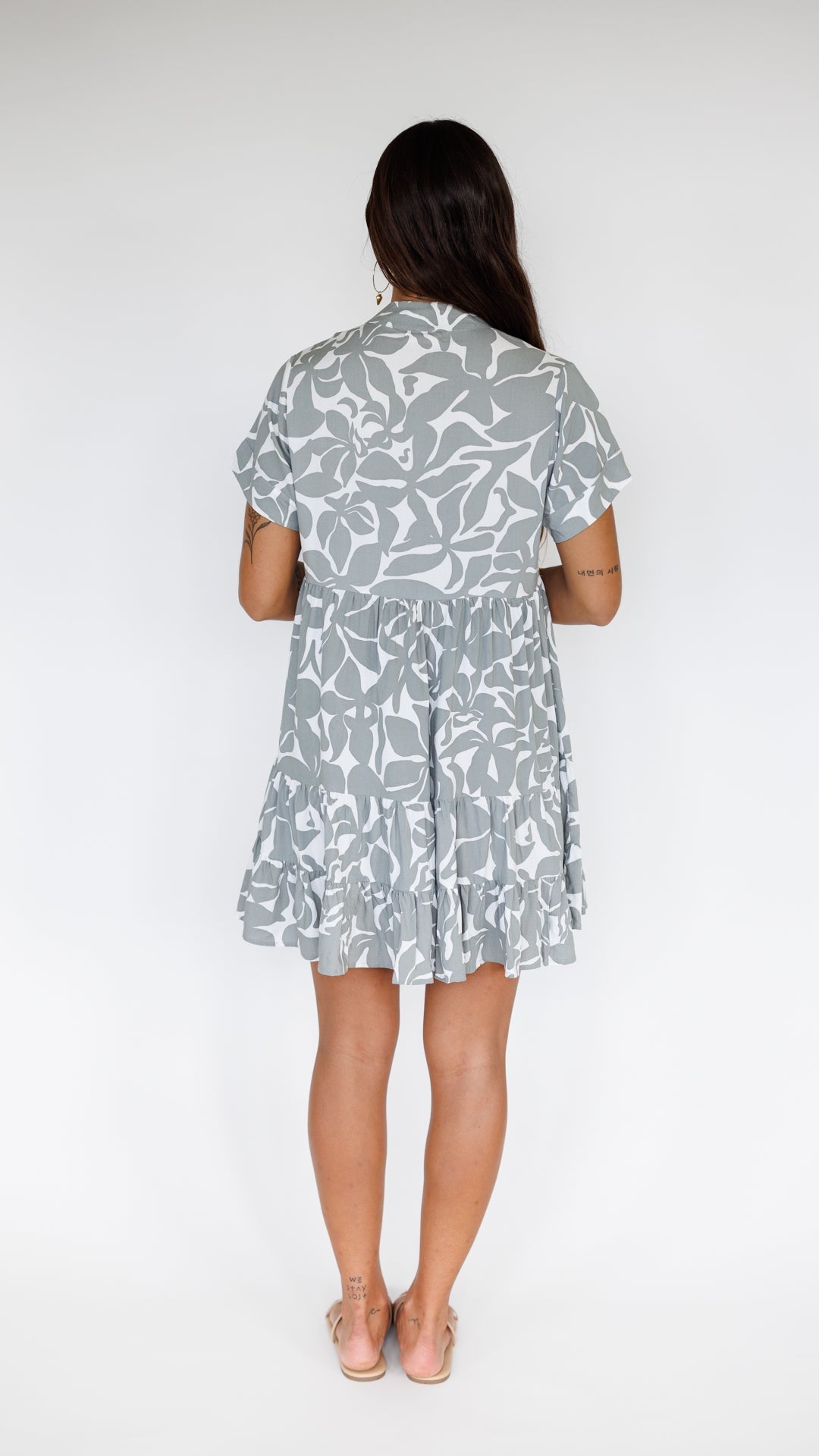 Heinui Dress / Honolulu Silver Khush Clothing
