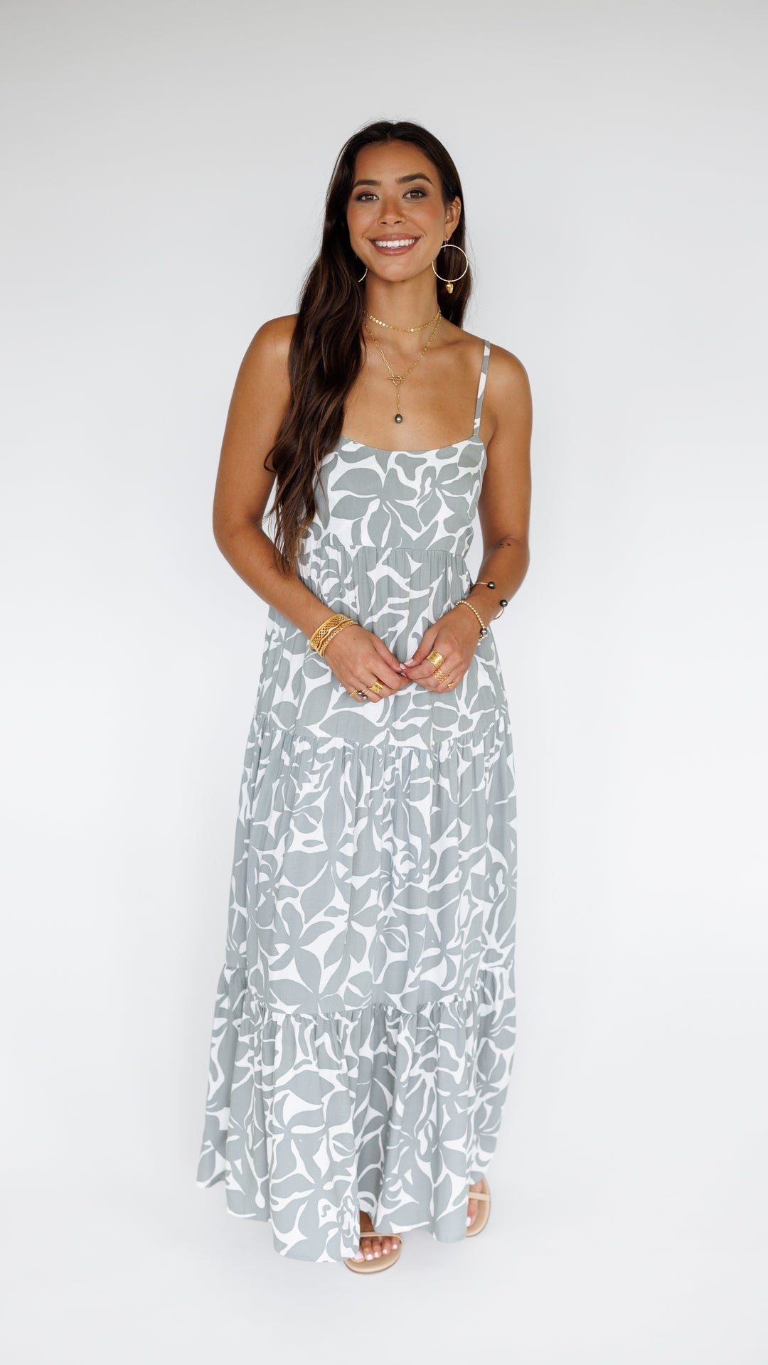 Heiva Dress / Honolulu Silver Khush Clothing