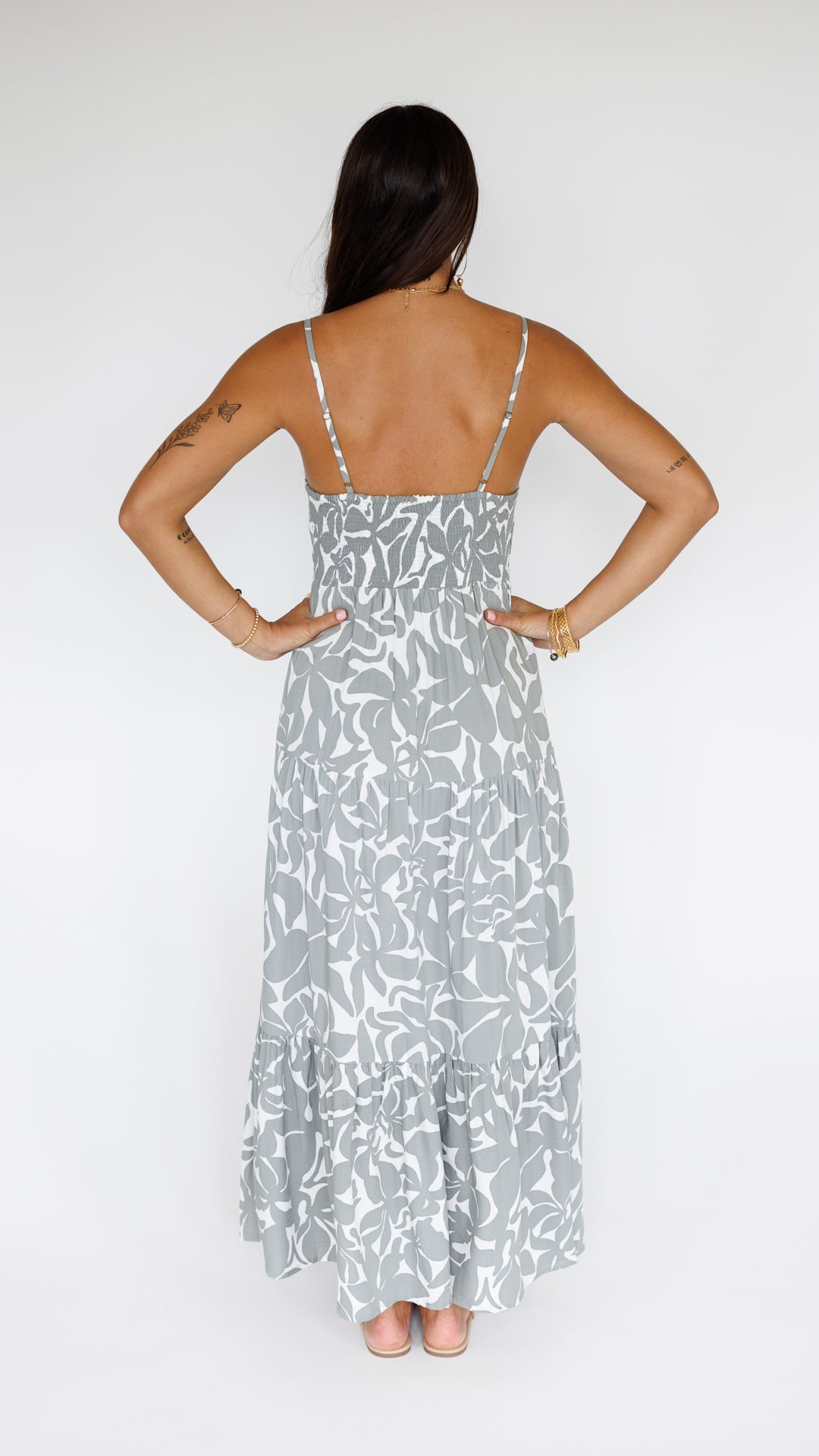 Heiva Dress / Honolulu Silver Khush Clothing