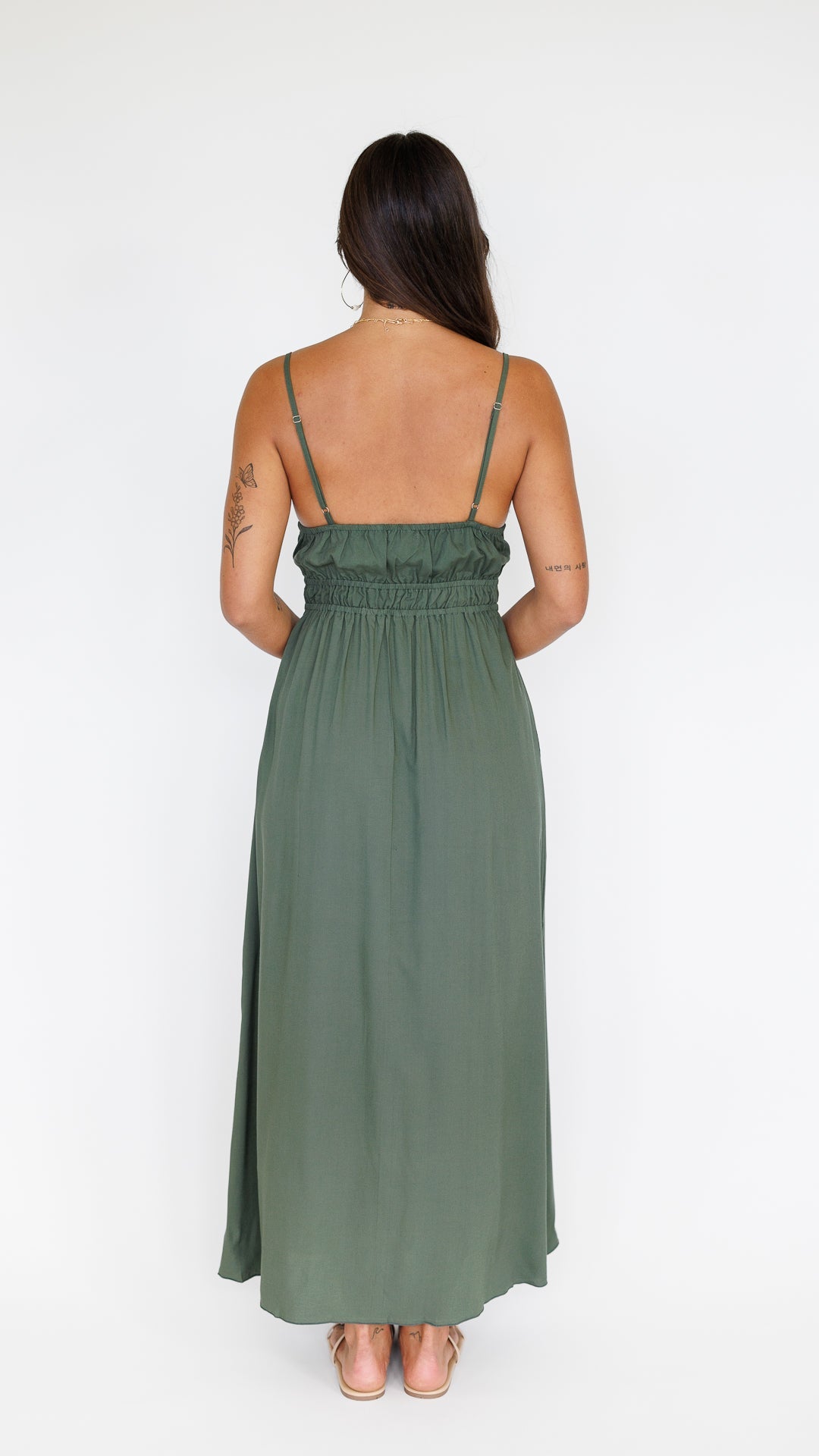 Manihi Dress / Seaweed Khush Clothing