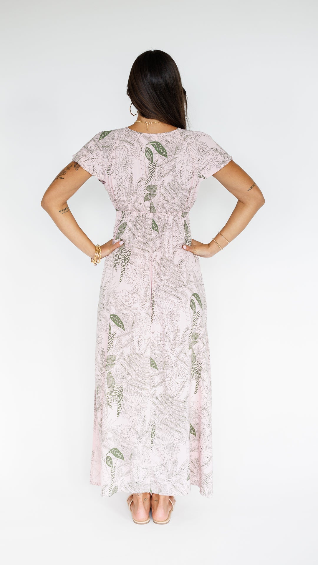 Leilani Dress / Flora Blush Khush Clothing