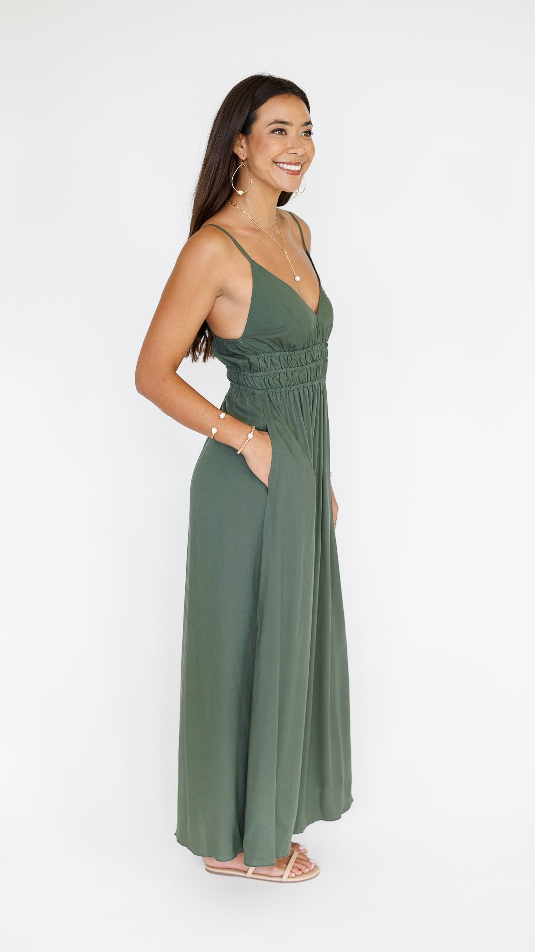 Manihi Dress / Seaweed Khush Clothing