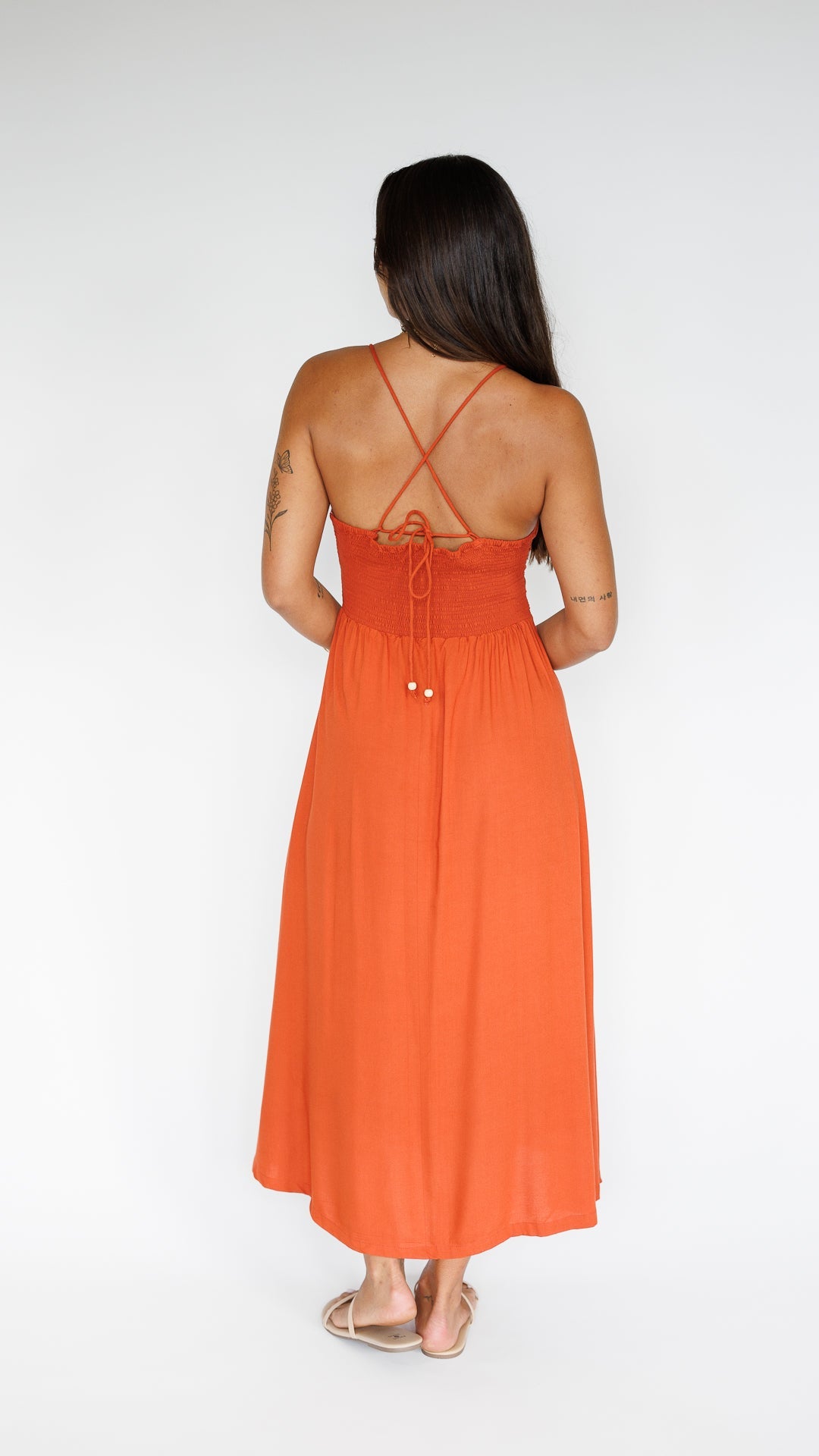 Lorena Dress / Terracotta Khush Clothing