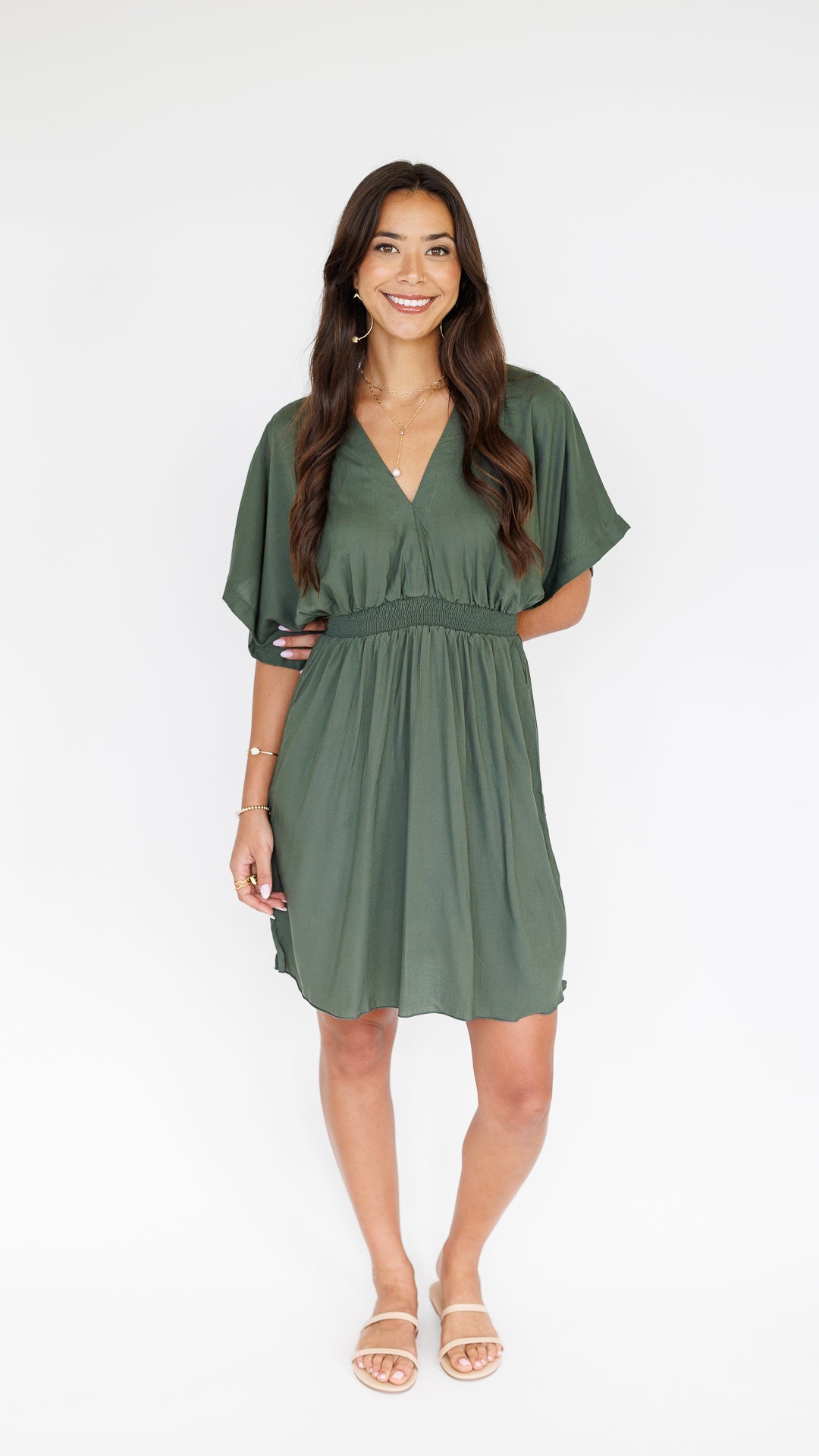 Flynn Dress / Seaweed Khush Clothing
