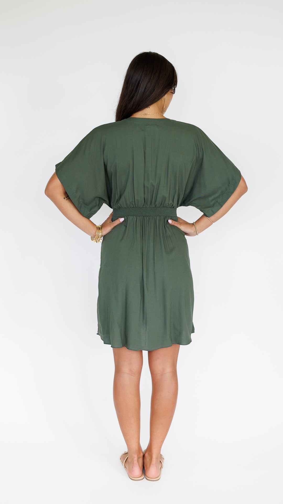 Flynn Dress / Seaweed Khush Clothing