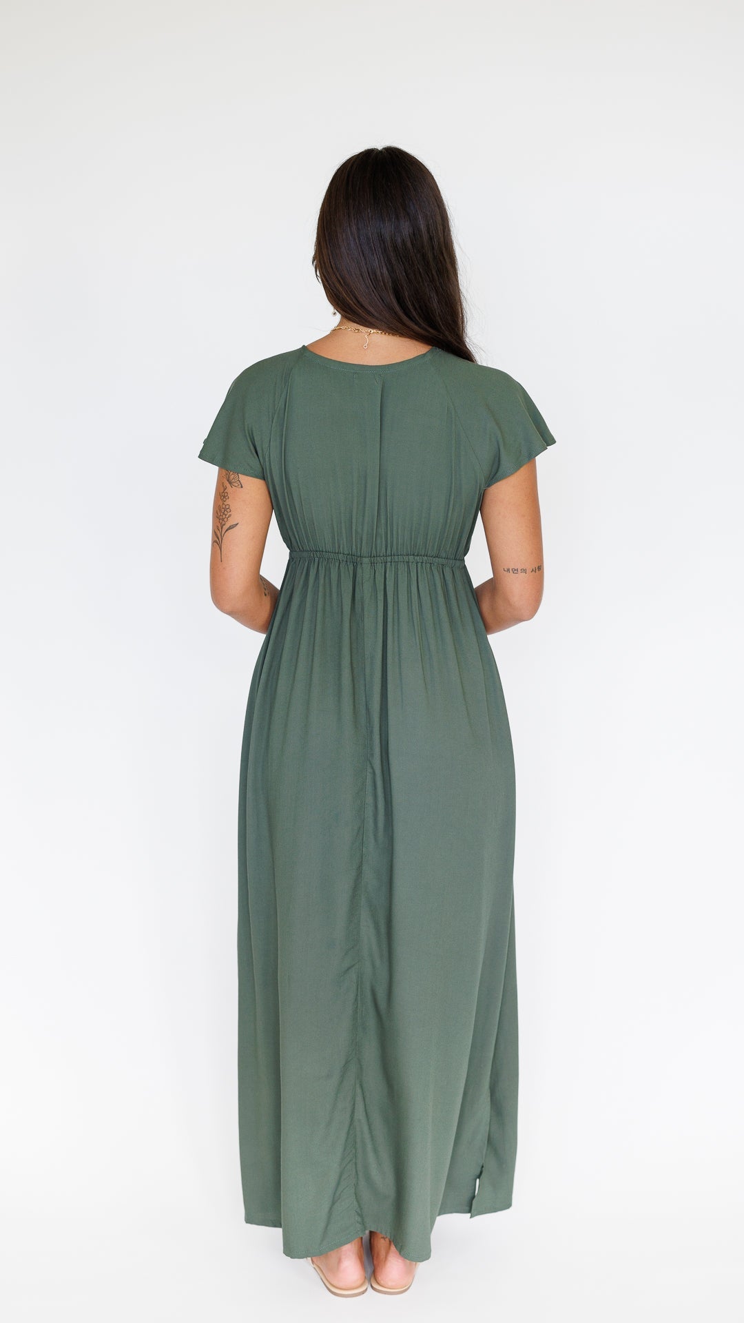 Leilani Dress / Seaweed Khush Clothing