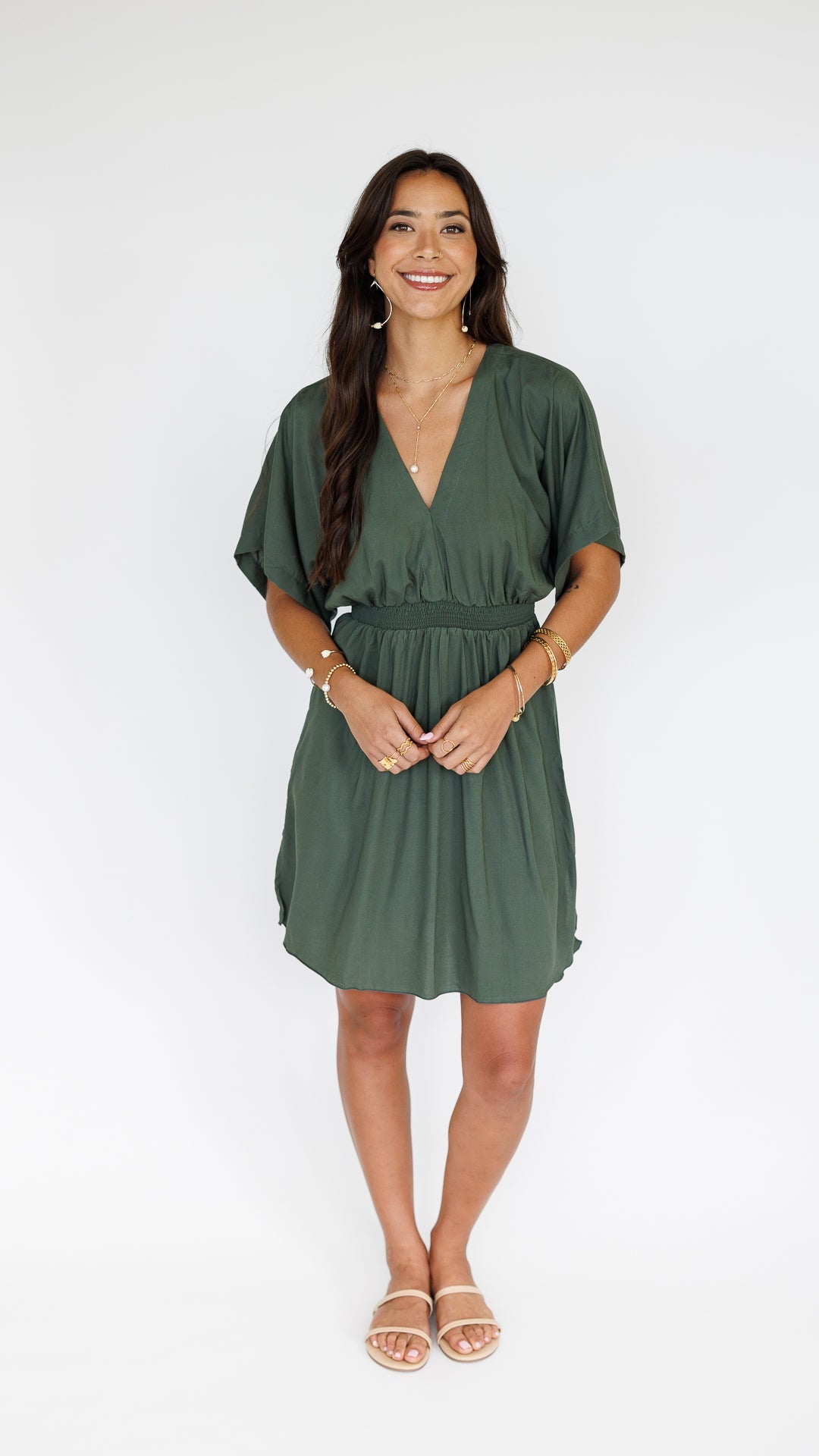 Flynn Dress / Seaweed Khush Clothing