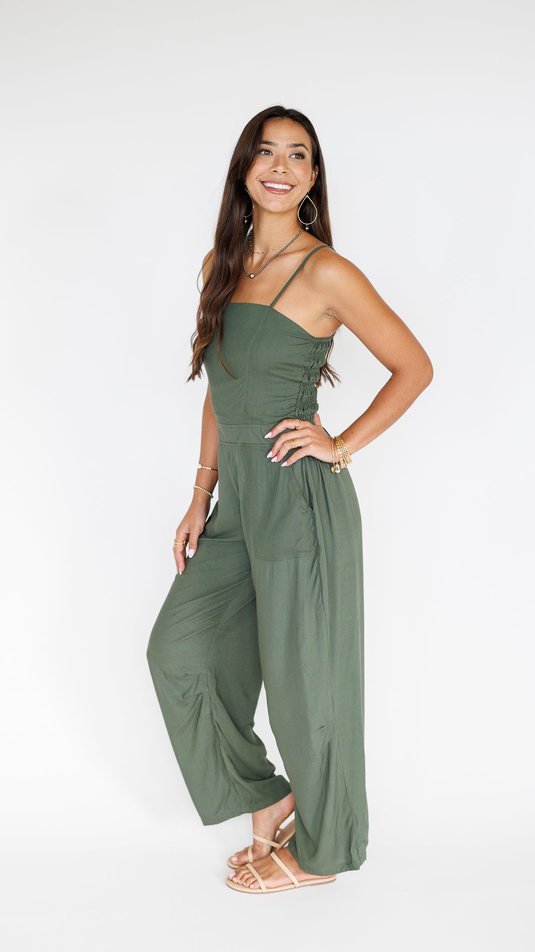 Jade Jumpsuit / Seaweed Khush Clothing