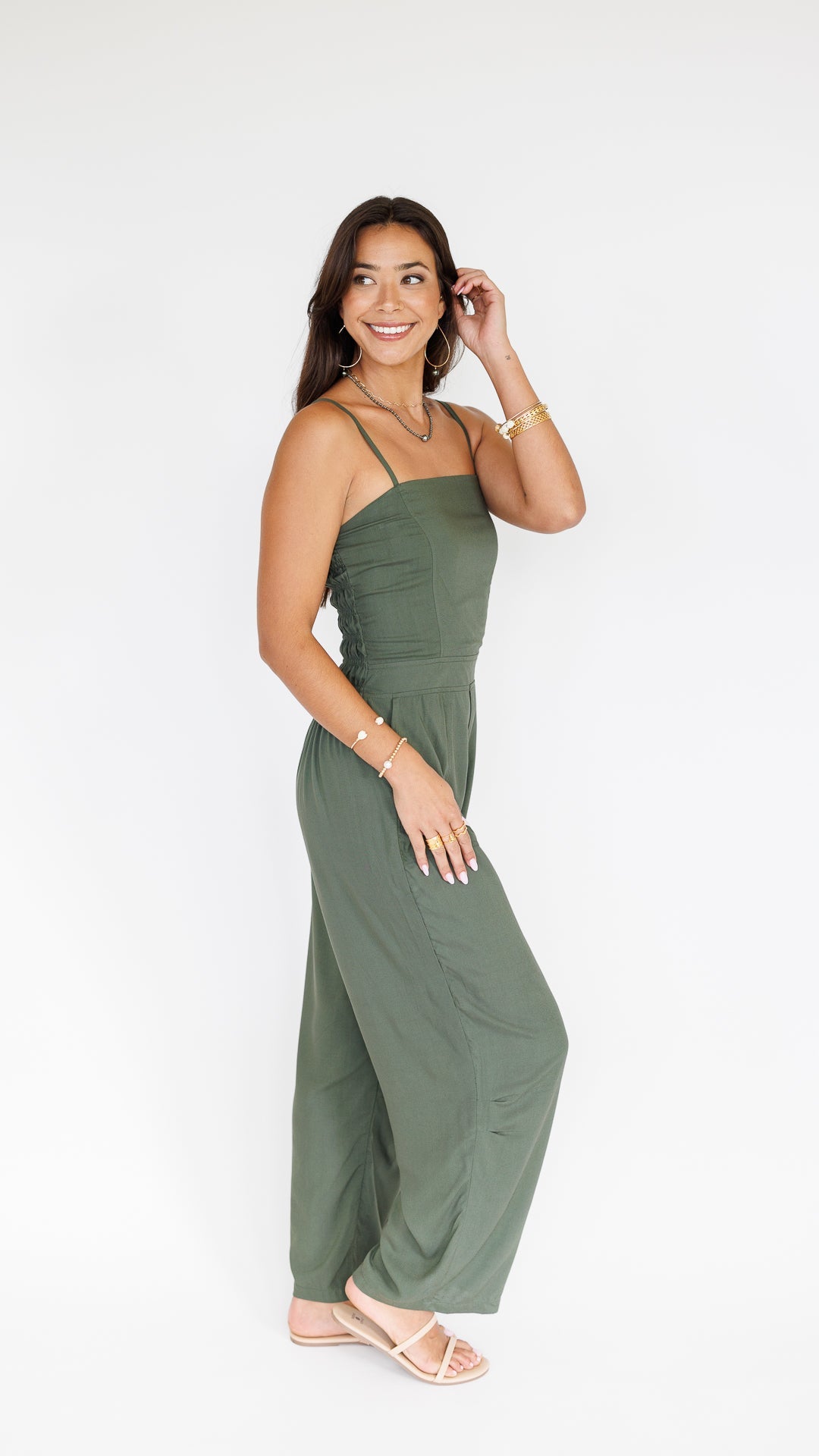 Jade Jumpsuit / Seaweed Khush Clothing