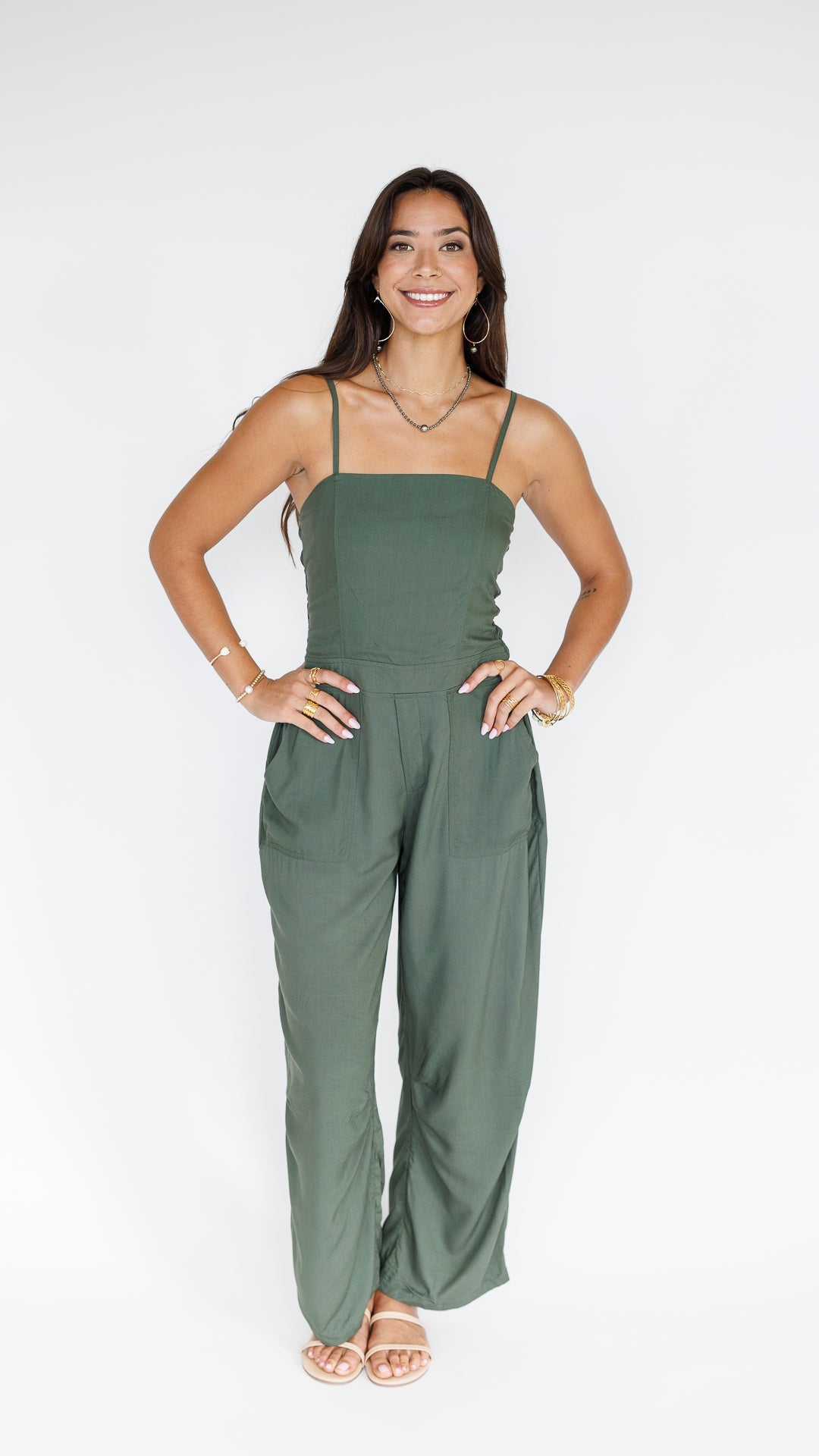 Jade Jumpsuit / Seaweed Khush Clothing