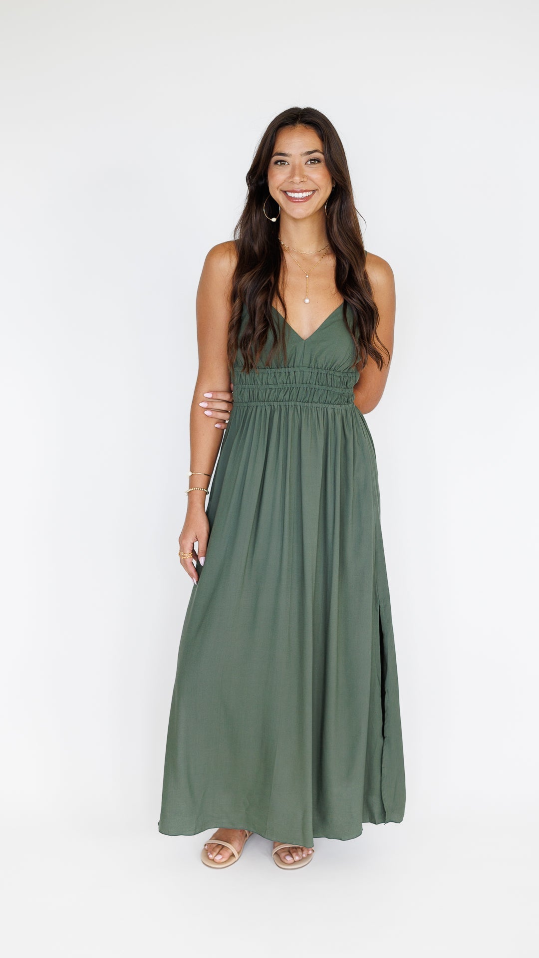 Manihi Dress / Seaweed Khush Clothing