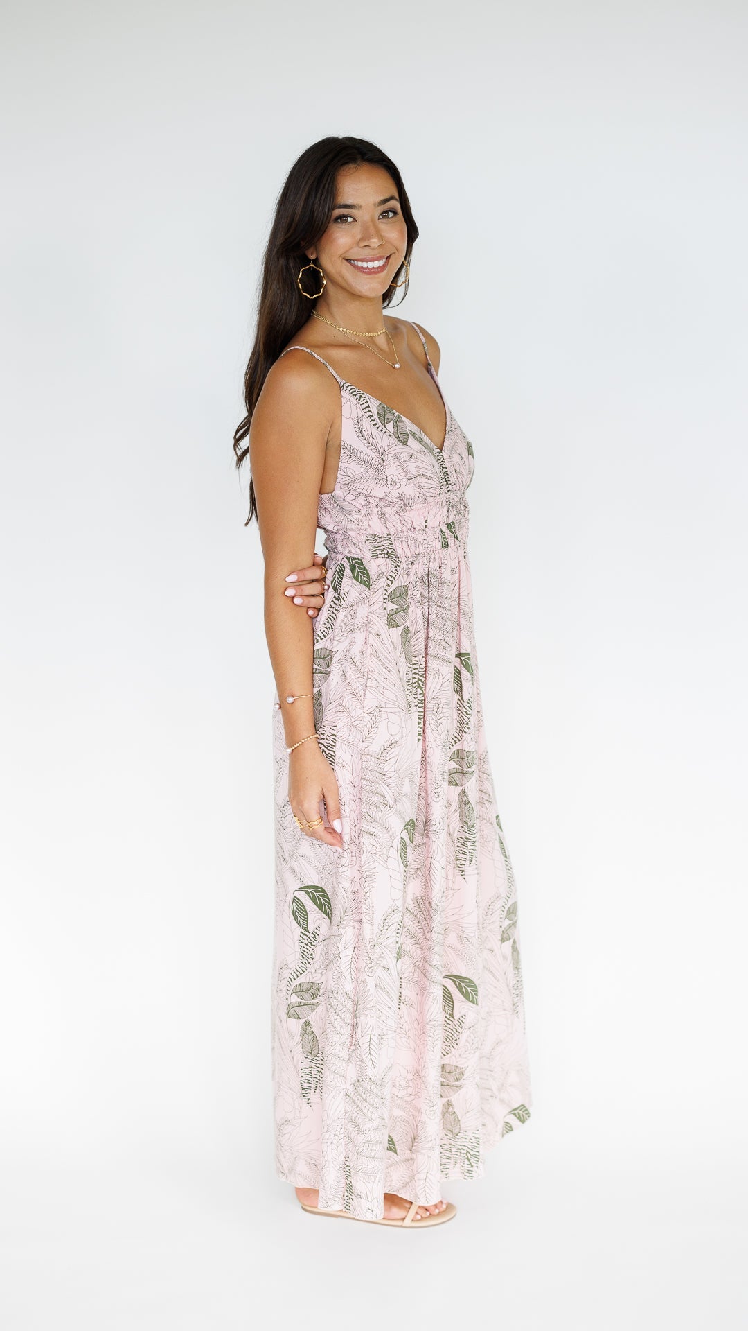 Manihi Dress / Flora Blush Khush Clothing