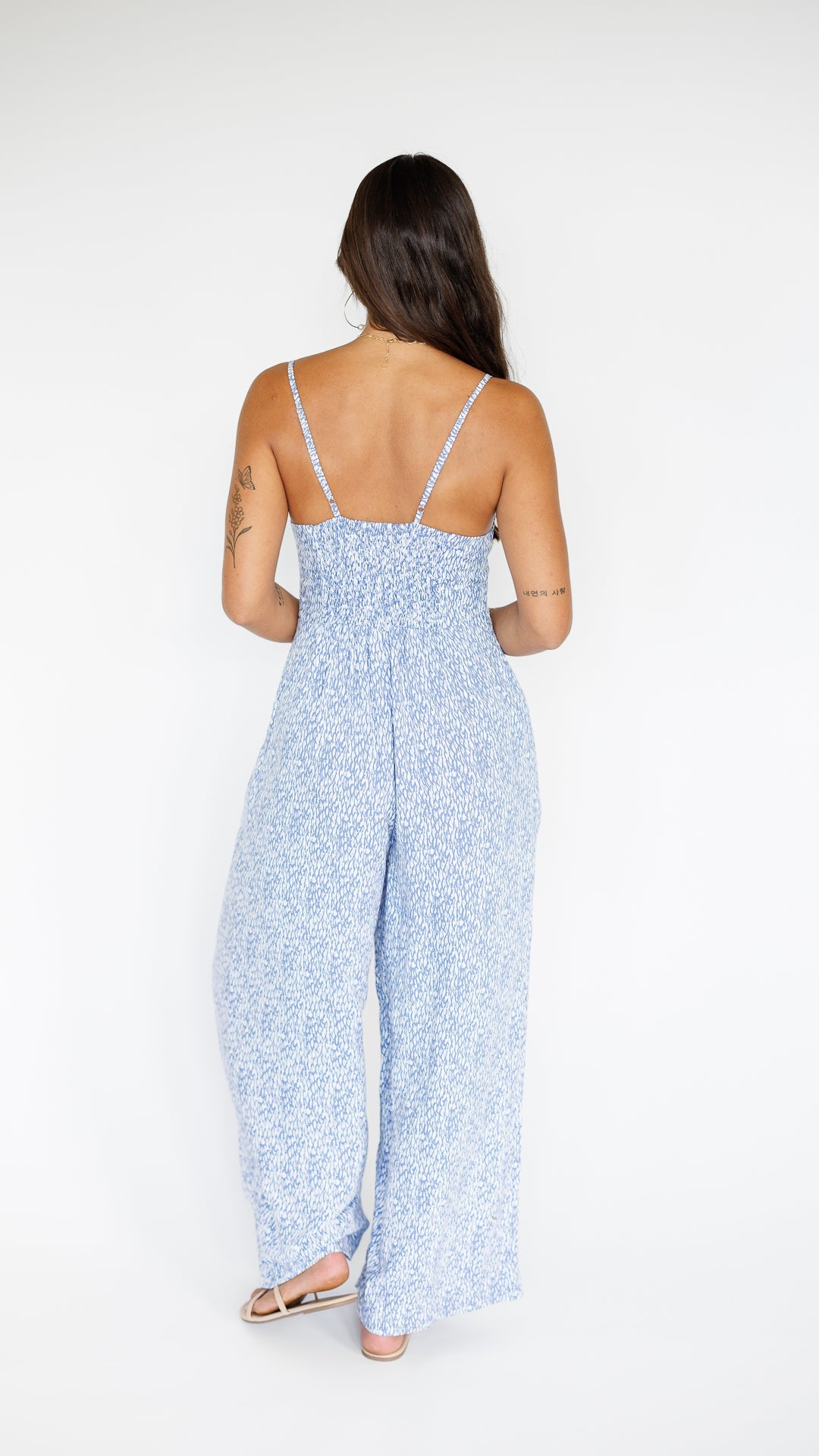 Morena Jumpsuit / Mamba Blue Khush Clothing