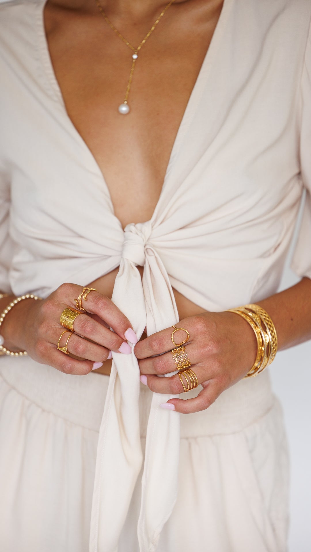 Fiorella Top / Creamy Khush Clothing