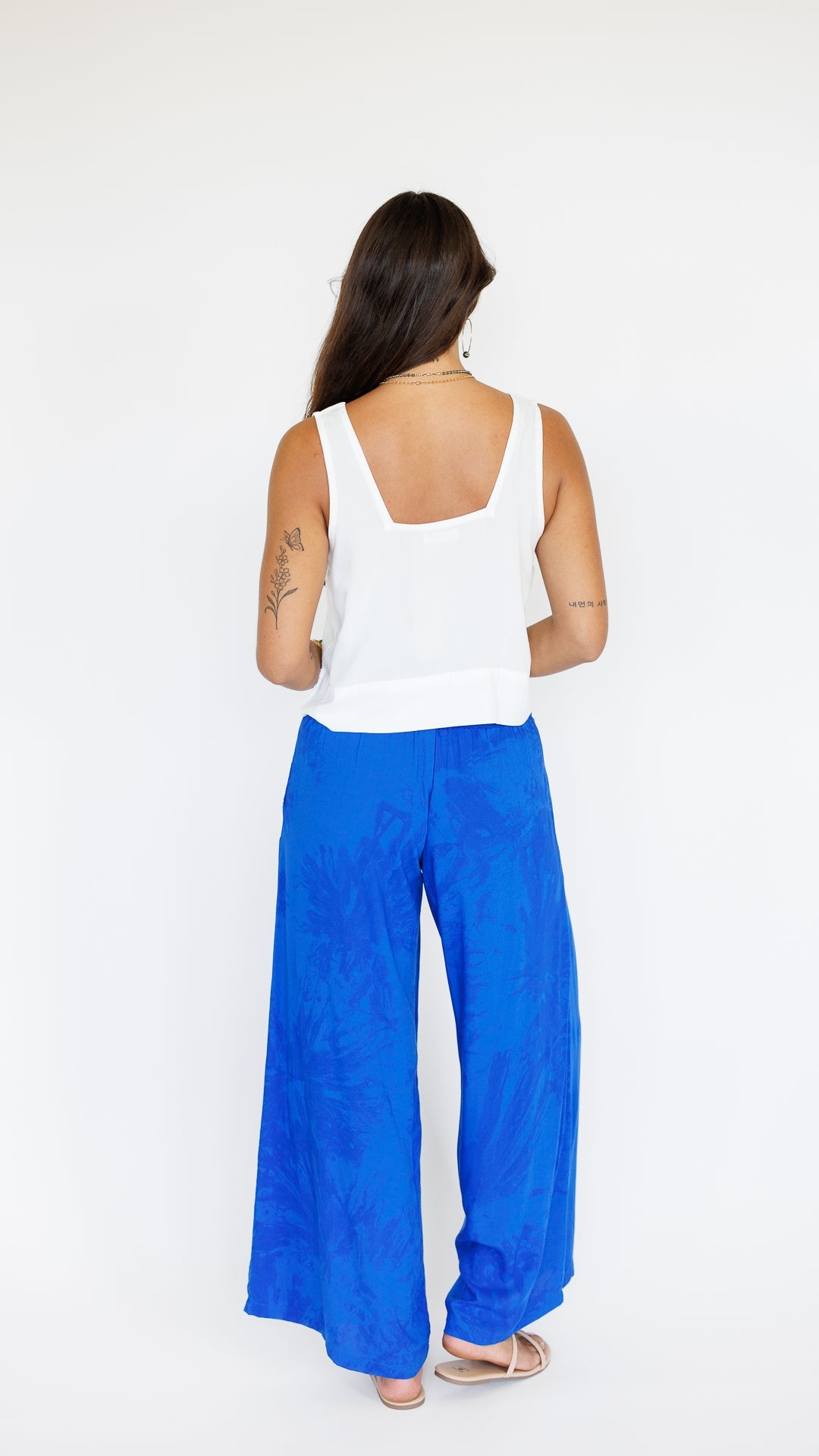 Johanna Pant / Murky Cobalt Khush Clothing