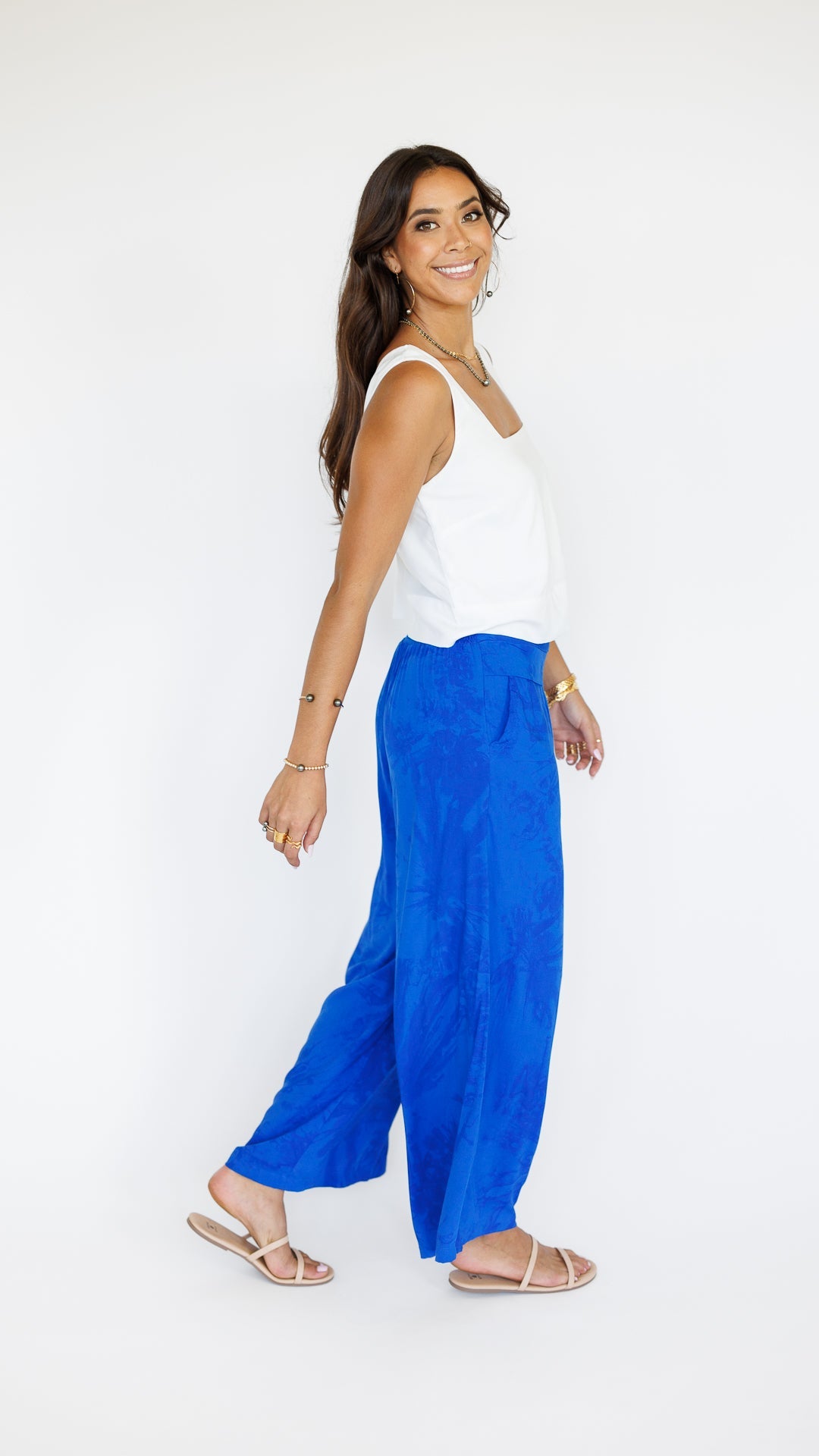 Johanna Pant / Murky Cobalt Khush Clothing