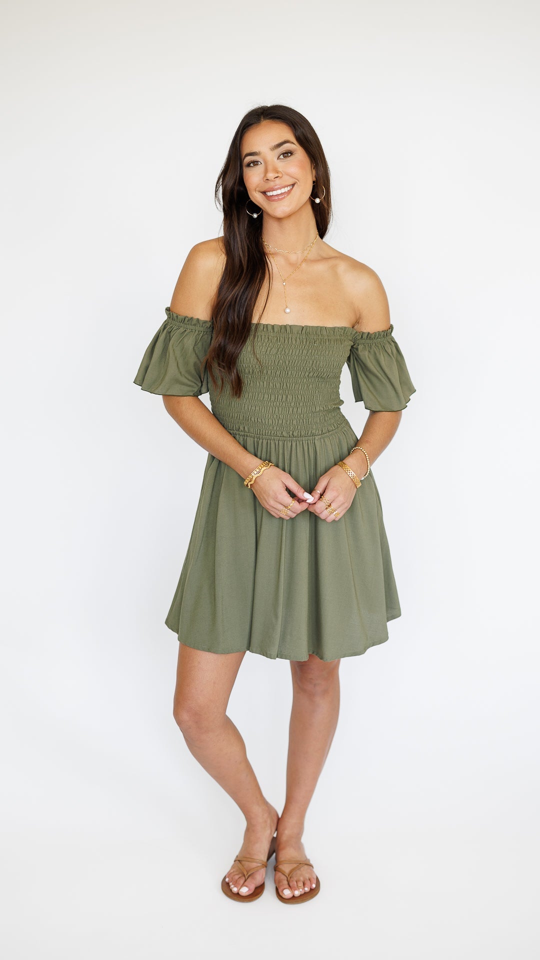 Vida Dress / Olive Khush Clothing