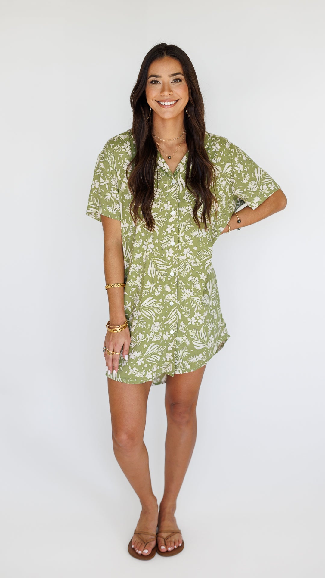 Maui Shirt Dress / Hula Moss Khush Clothing
