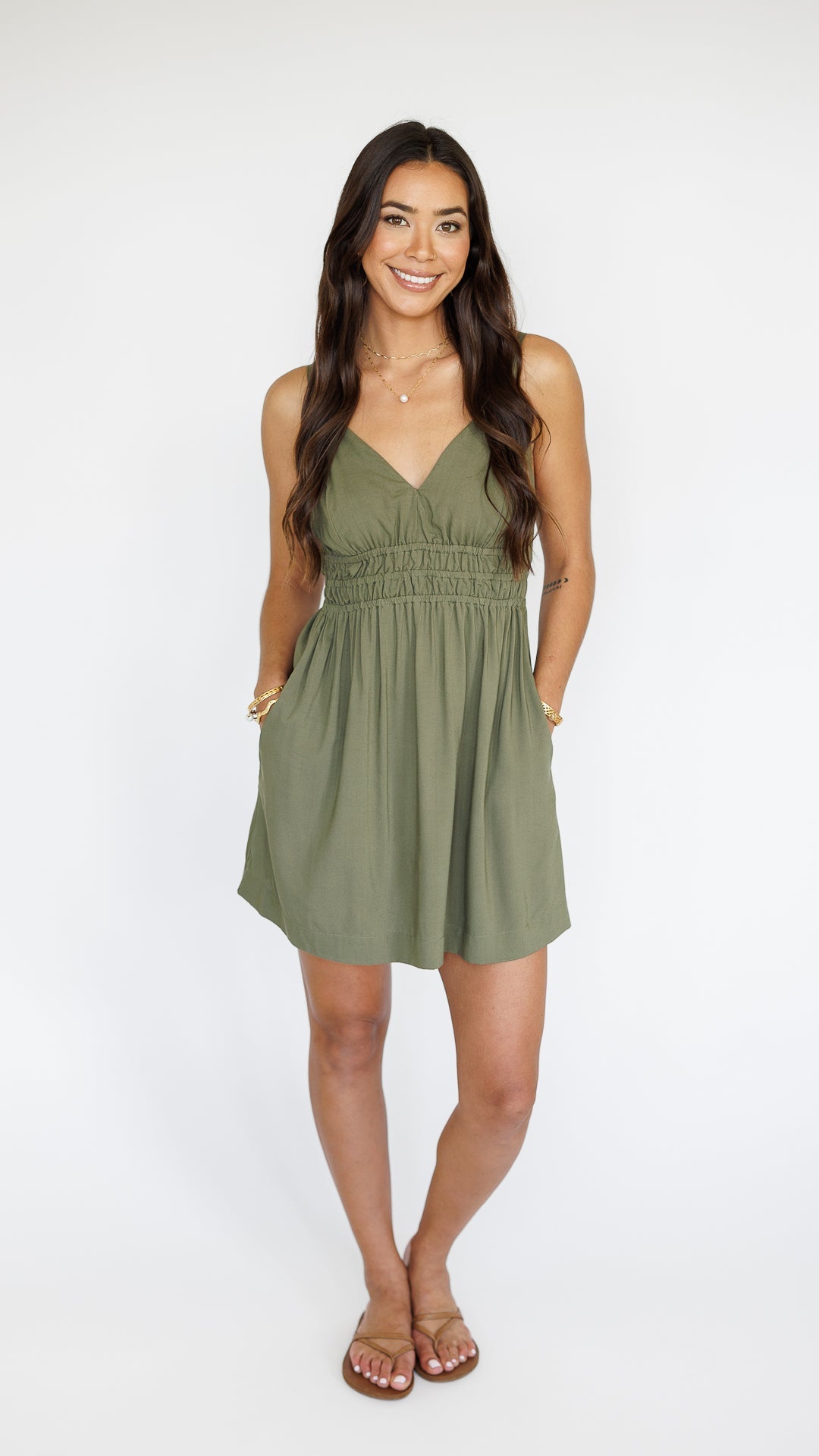 Amor Dress / Olive Khush Clothing