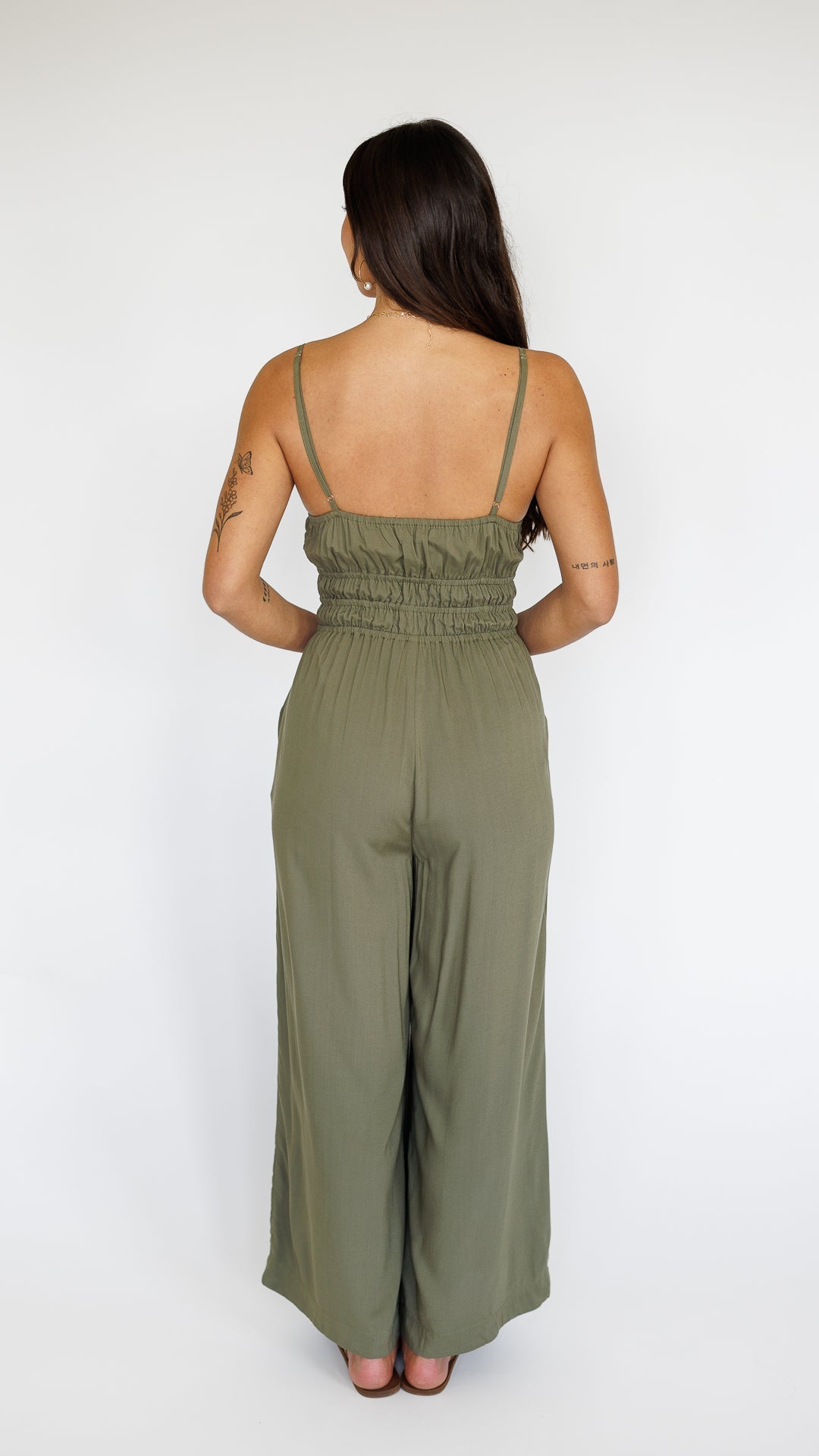 Opal Jumpsuit / Olive Khush Clothing