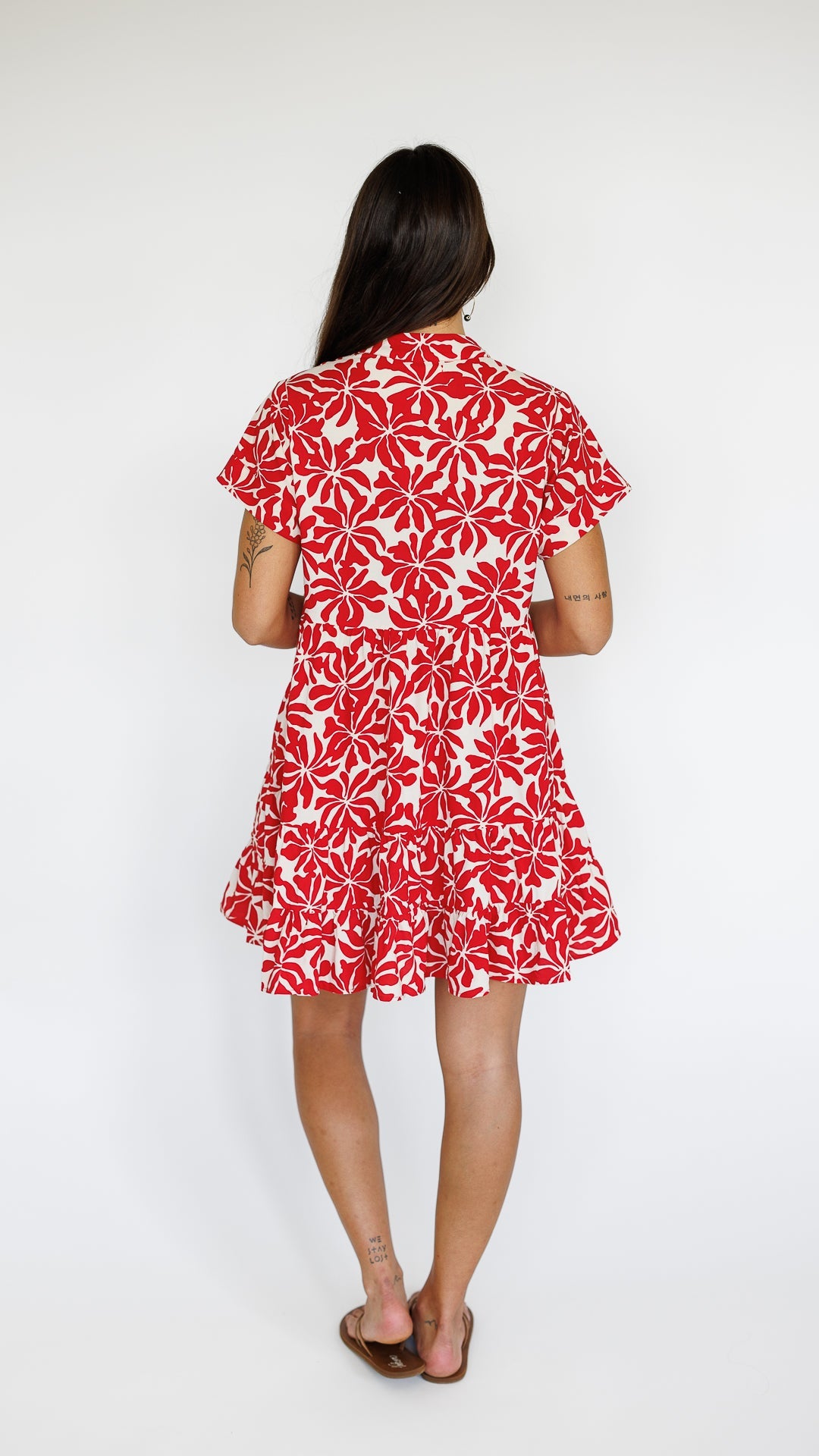 Heinui Dress / Aloha Red Khush Clothing