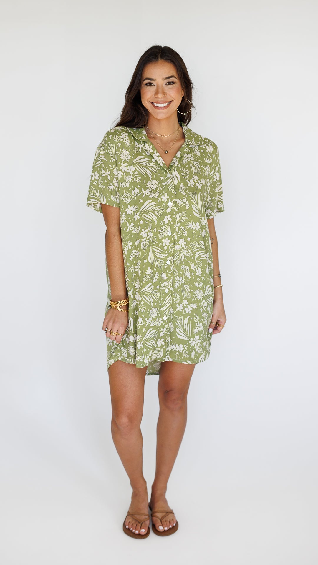 Maui Shirt Dress / Hula Moss Khush Clothing
