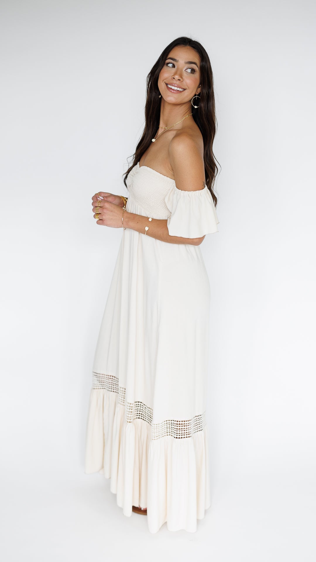 Lilah Dress / Creamy Khush Clothing