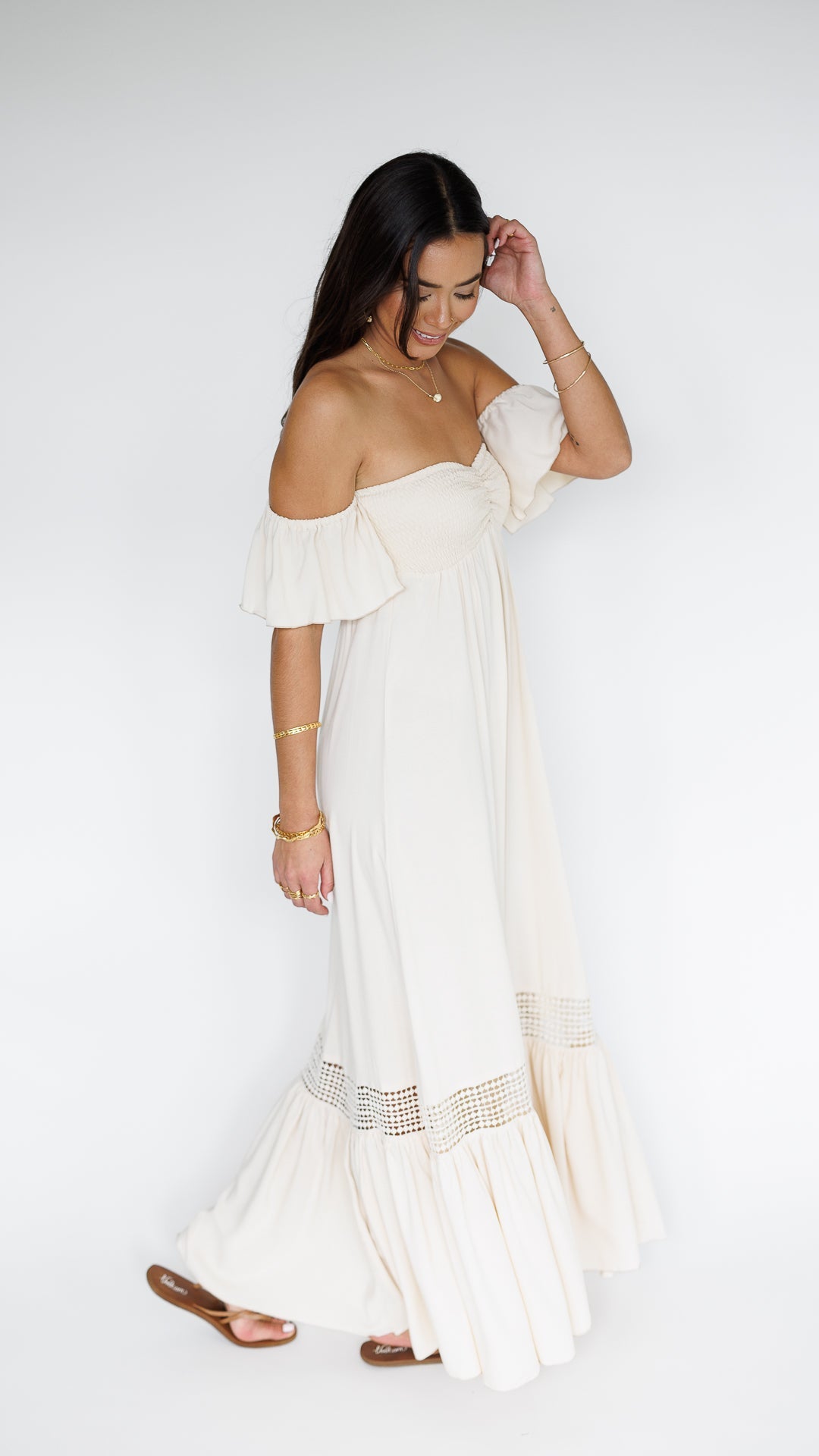Lilah Dress / Creamy Khush Clothing