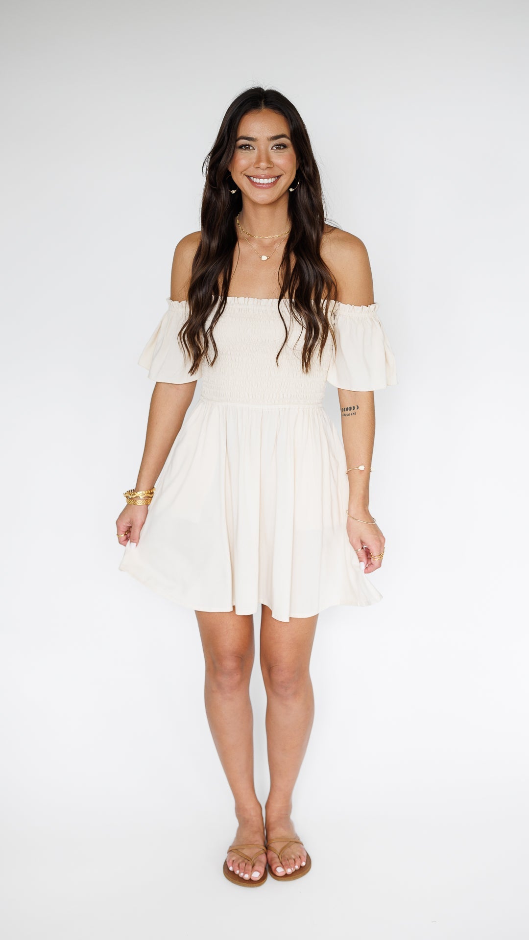 Vida Dress / Creamy Khush Clothing