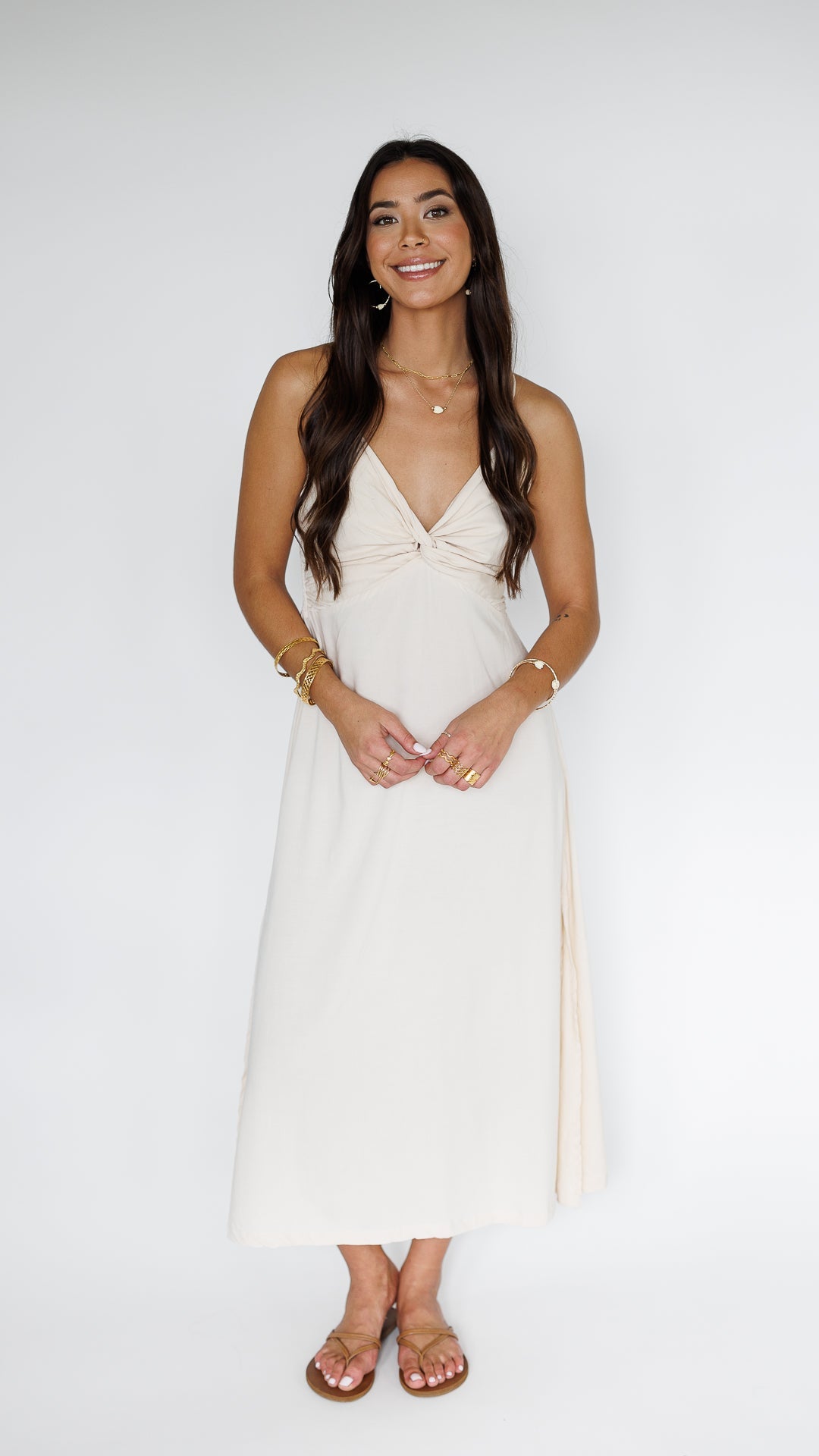 Lorena Dress / Creamy Khush Clothing