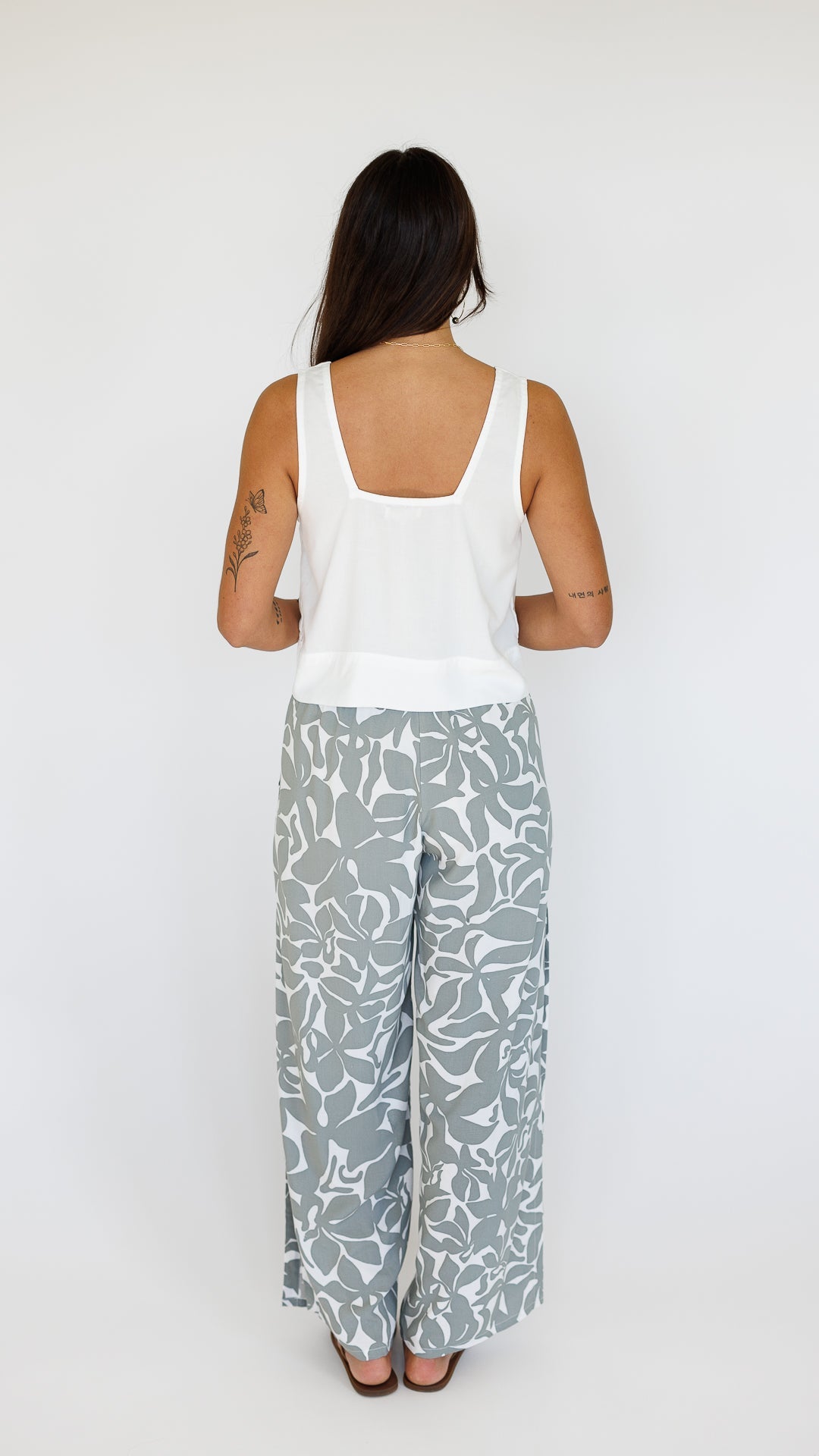 Mahana Pant / Honolulu Silver Khush Clothing