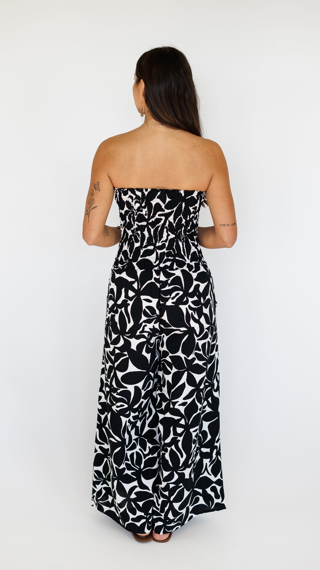 Lawai Jumpsuit / Honolulu Black Khush Clothing