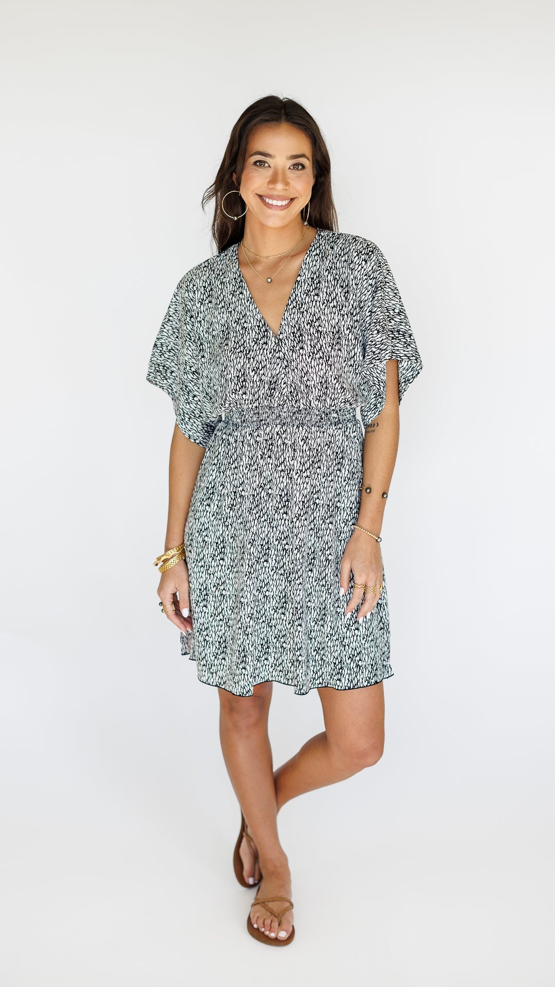 Flynn Dress / Mamba Black Khush Clothing