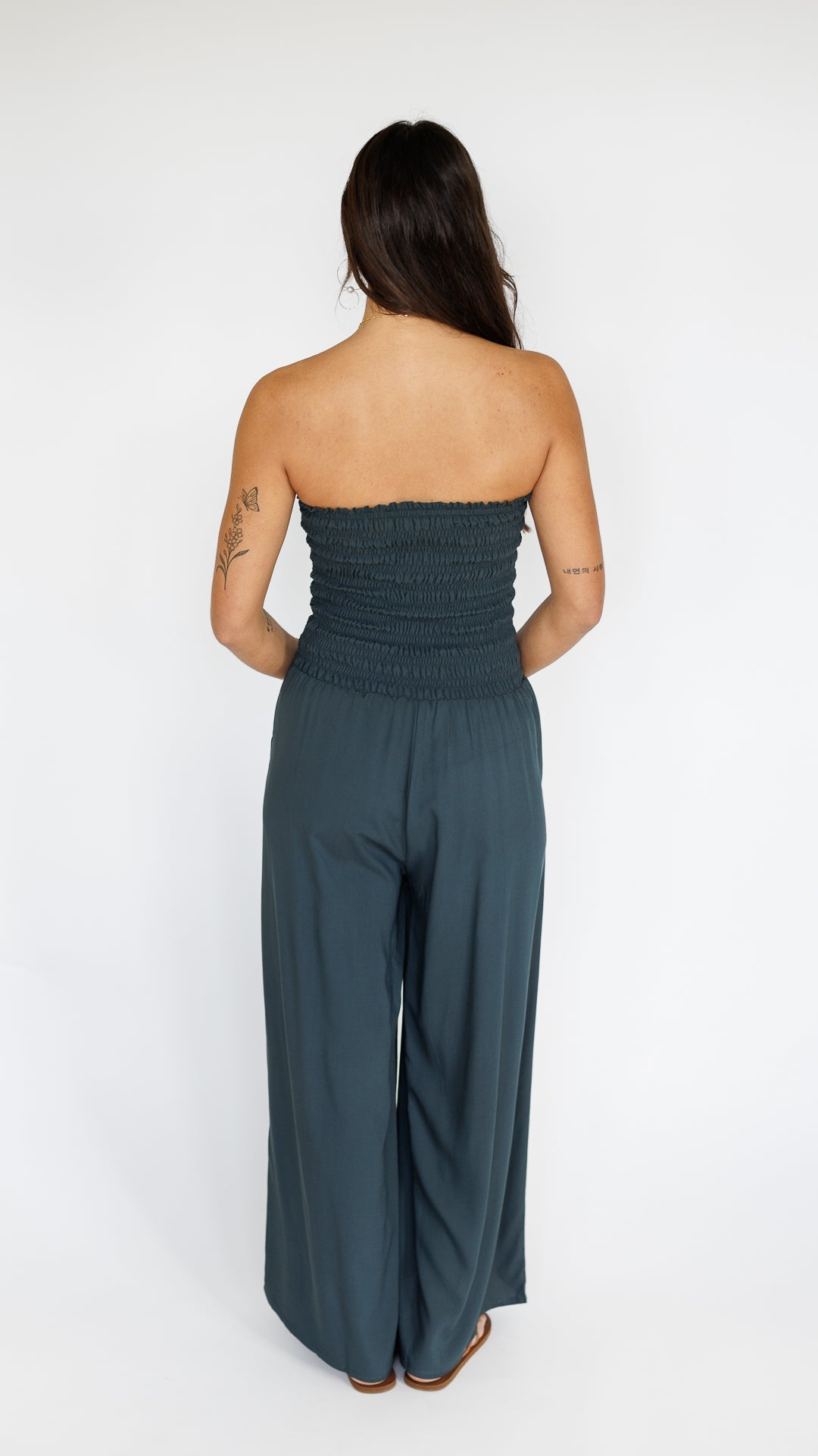 Lawai Jumpsuit / Graphite Khush Clothing
