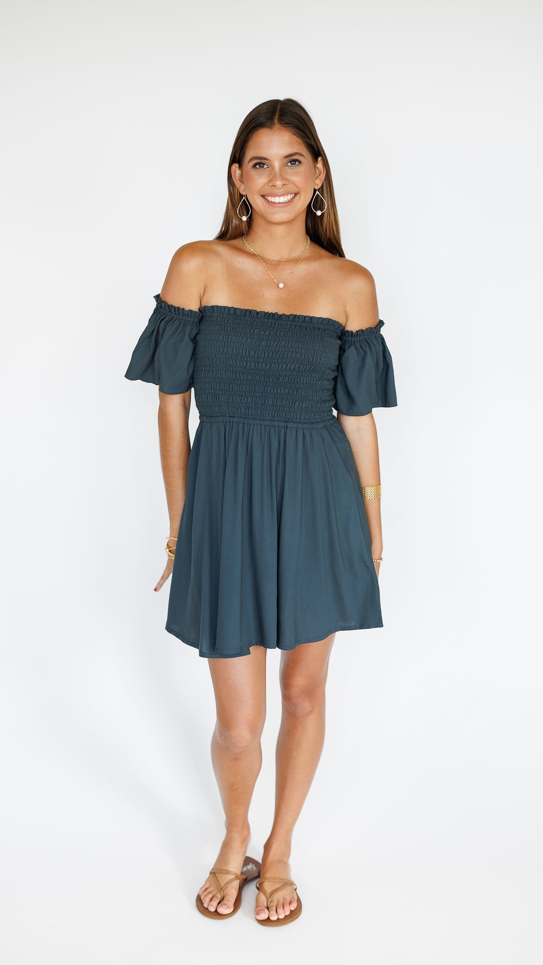 Vida Dress / Graphite Khush Clothing