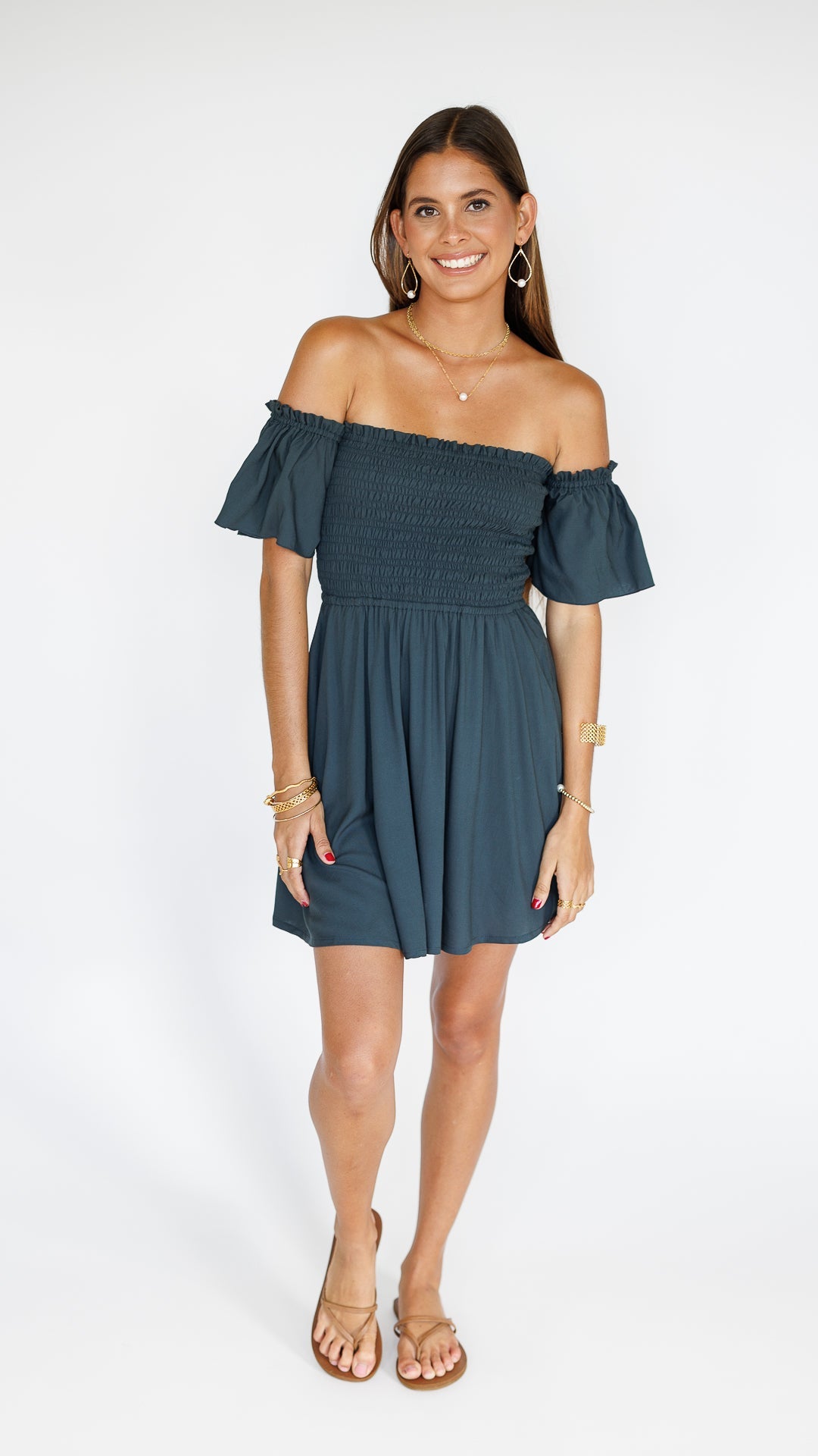 Vida Dress / Graphite Khush Clothing