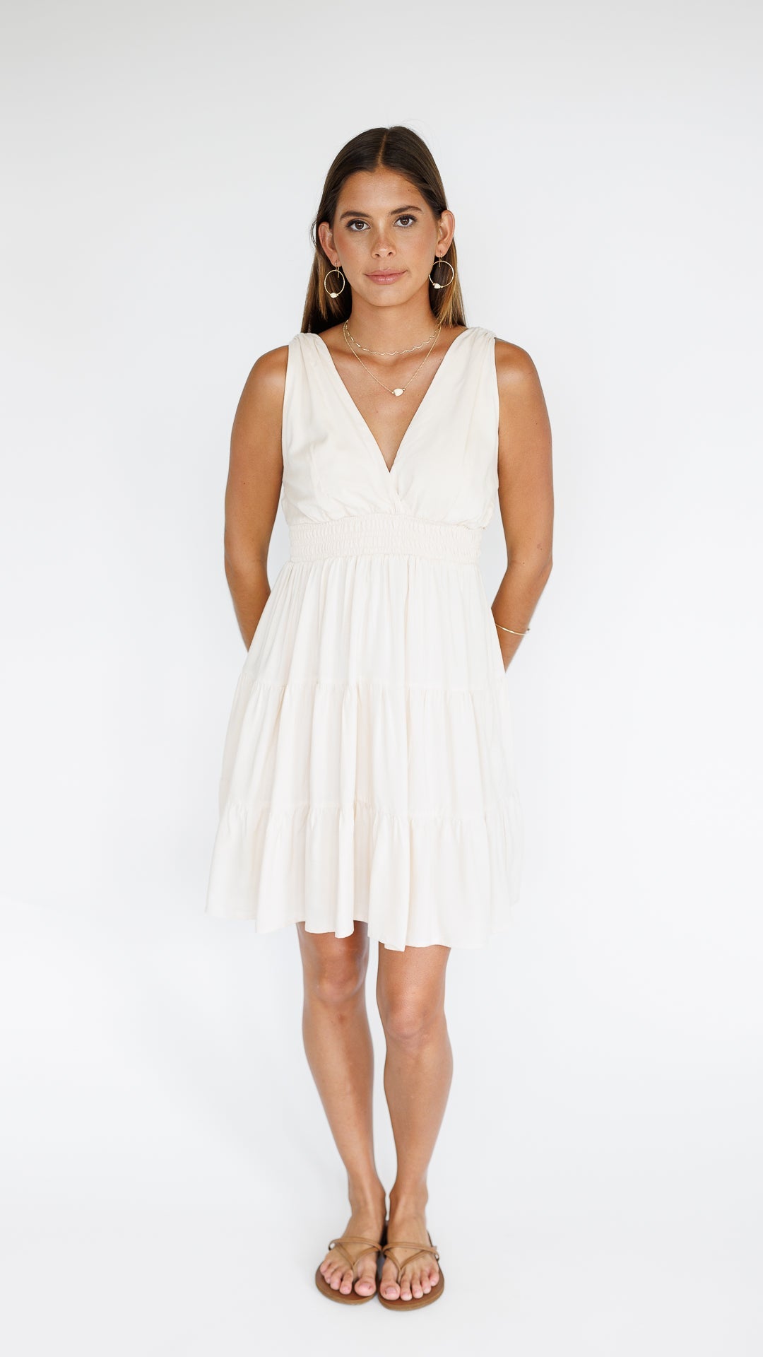 Kenzie Dress / Creamy Khush Clothing