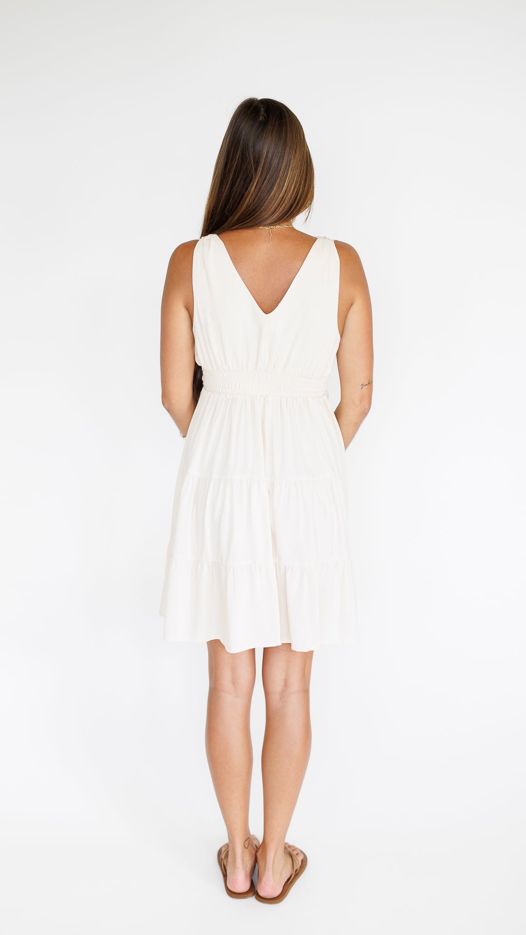 Kenzie Dress / Creamy Khush Clothing