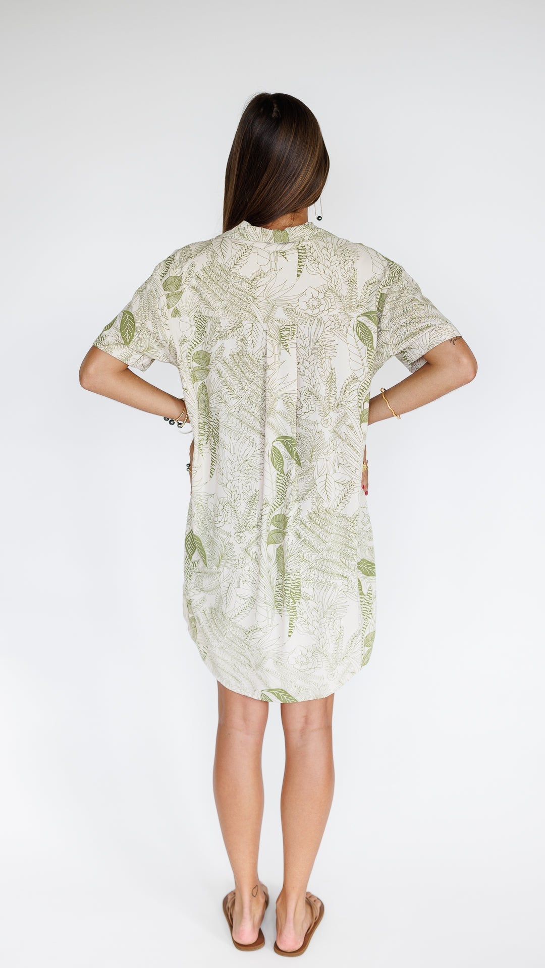 Maui Shirt Dress / Flora Moss Khush Clothing