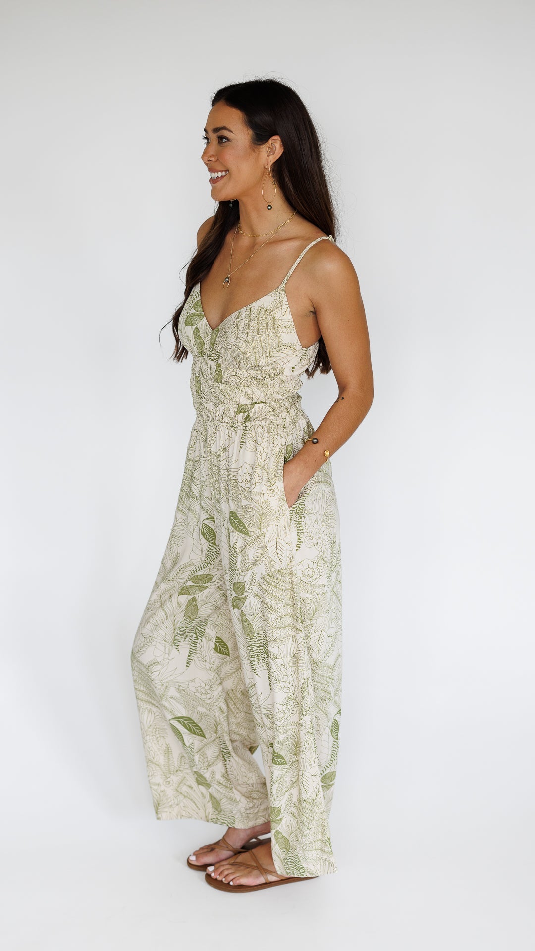 Opal Jumpsuit / Flora Moss Khush Clothing