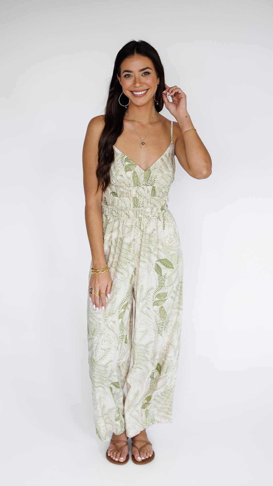 Opal Jumpsuit / Flora Moss Khush Clothing