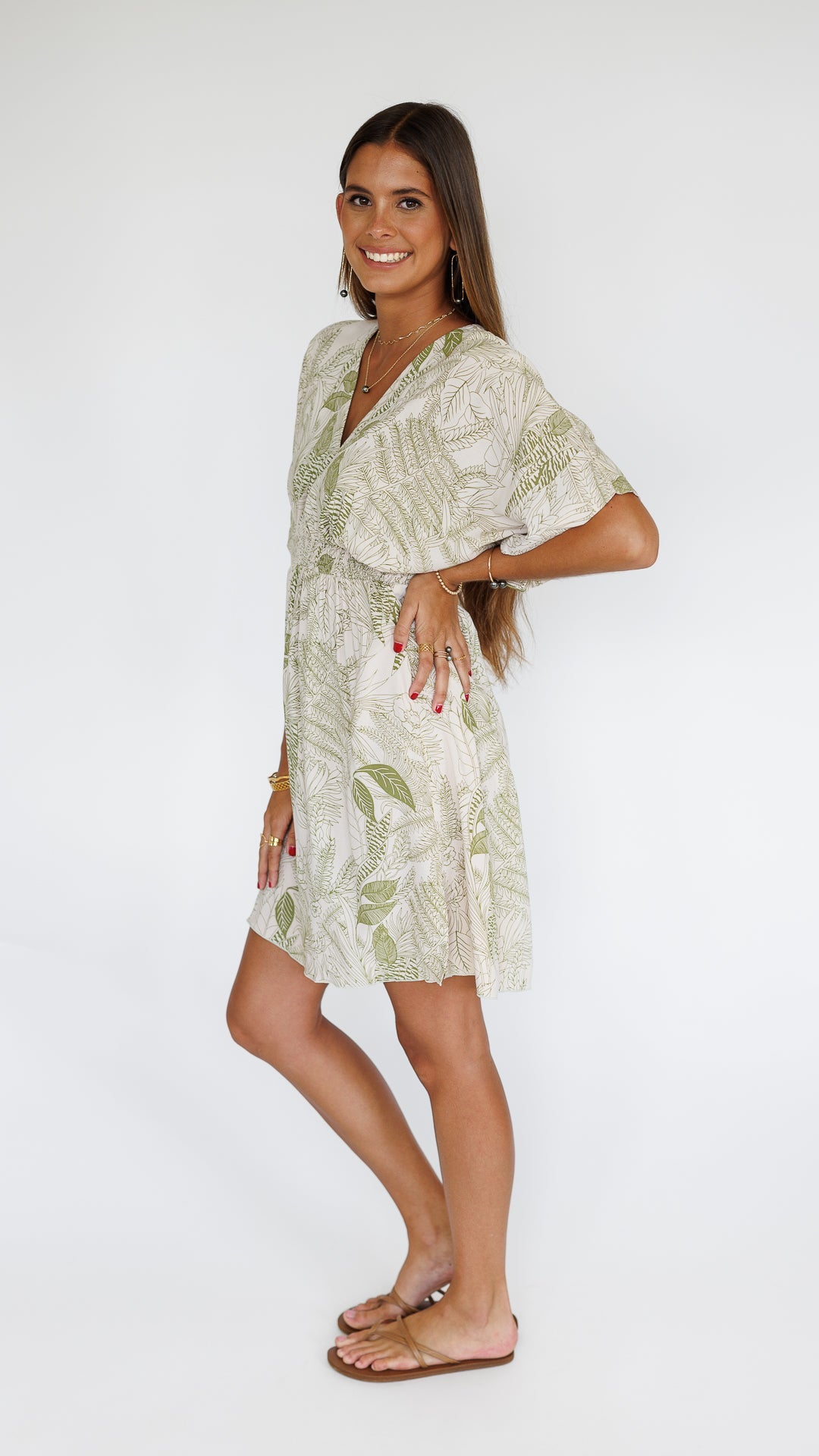 Flynn Dress / Flora Moss Khush Clothing