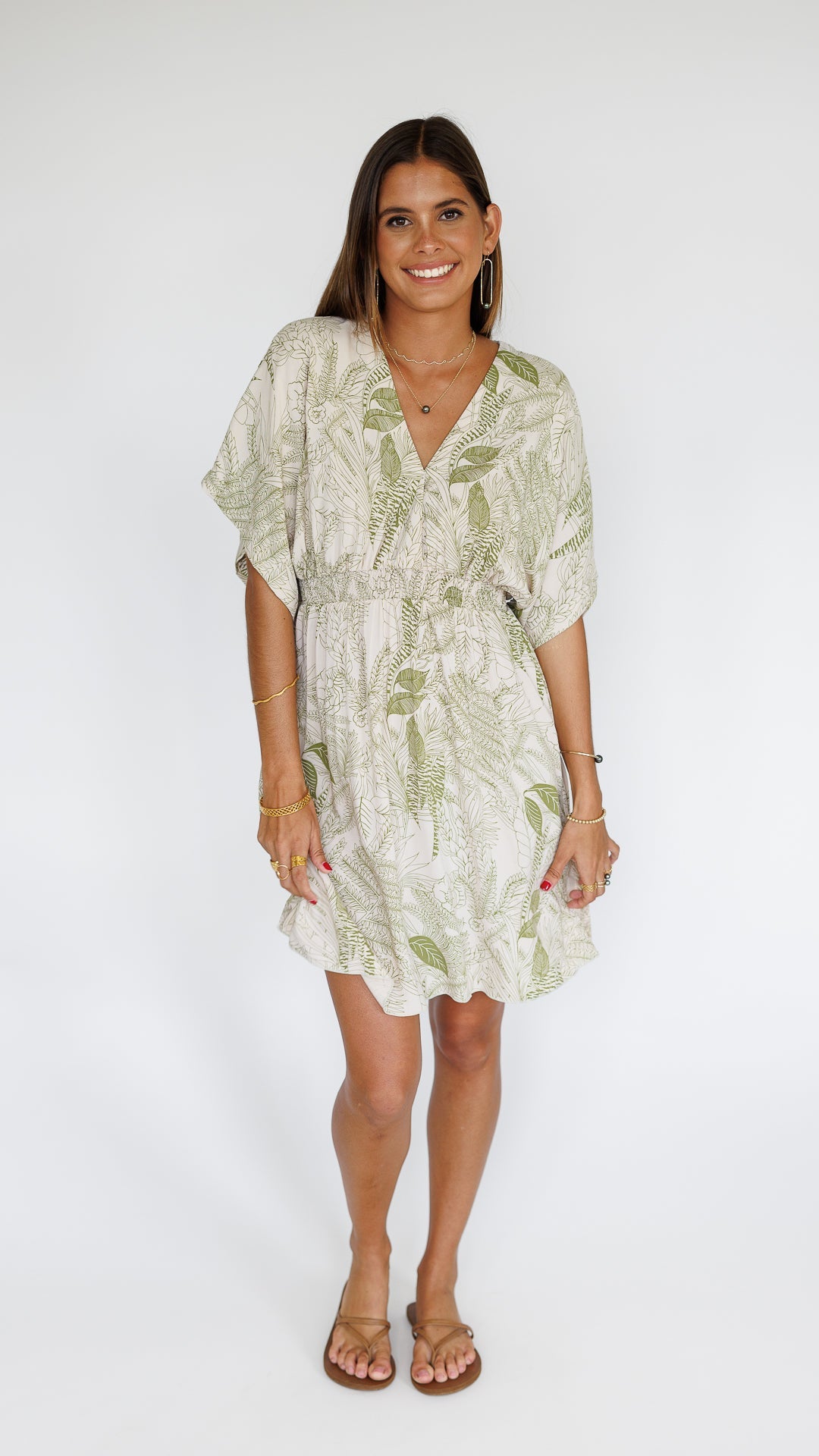 Flynn Dress / Flora Moss Khush Clothing