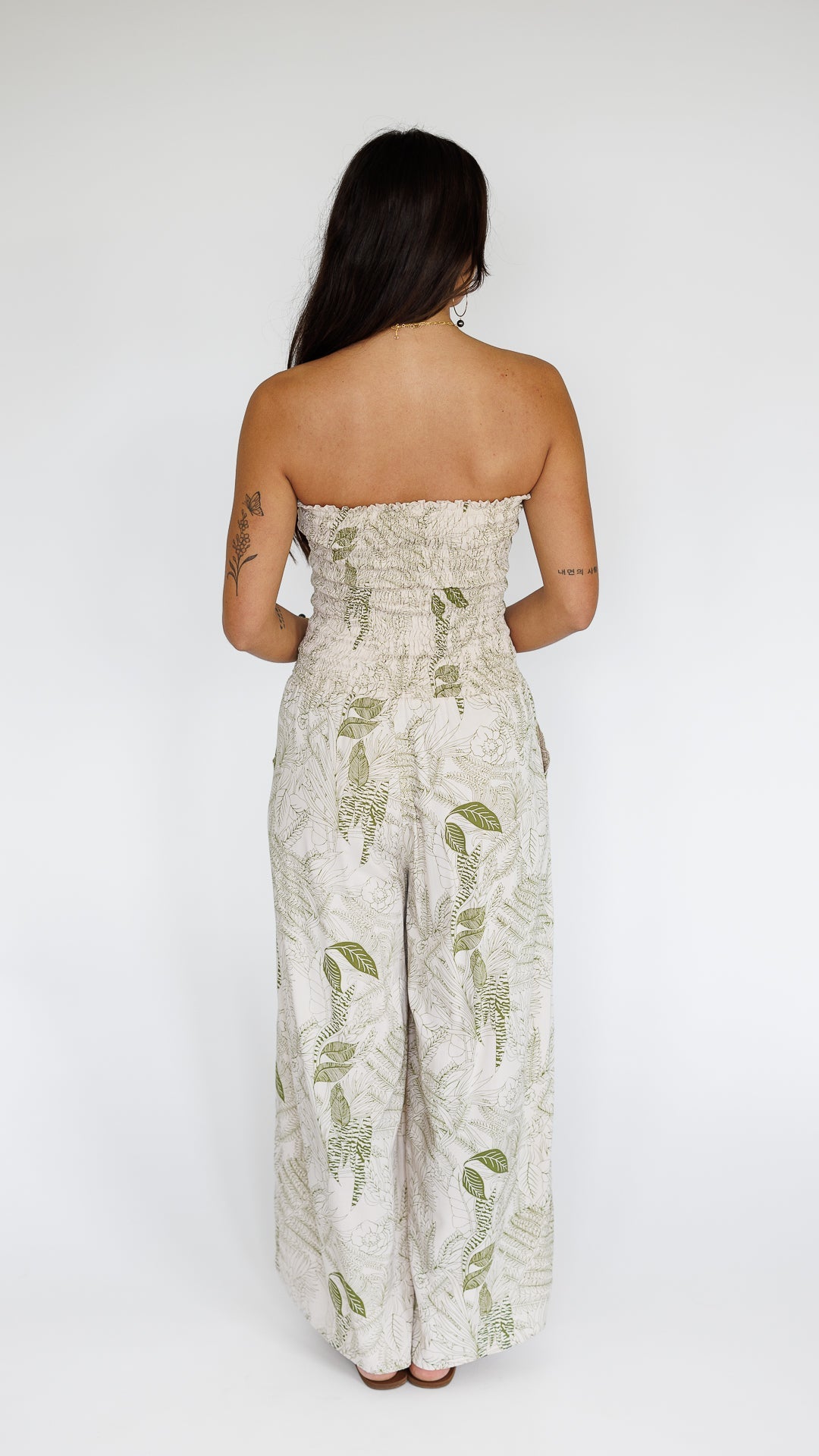 Lawai Jumpsuit / Flora Moss Khush Clothing