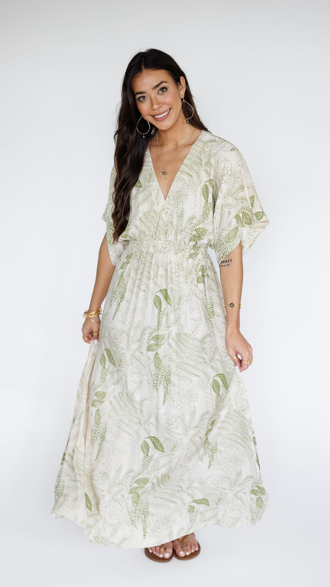 Poppy Dress / Flora Moss Khush Clothing