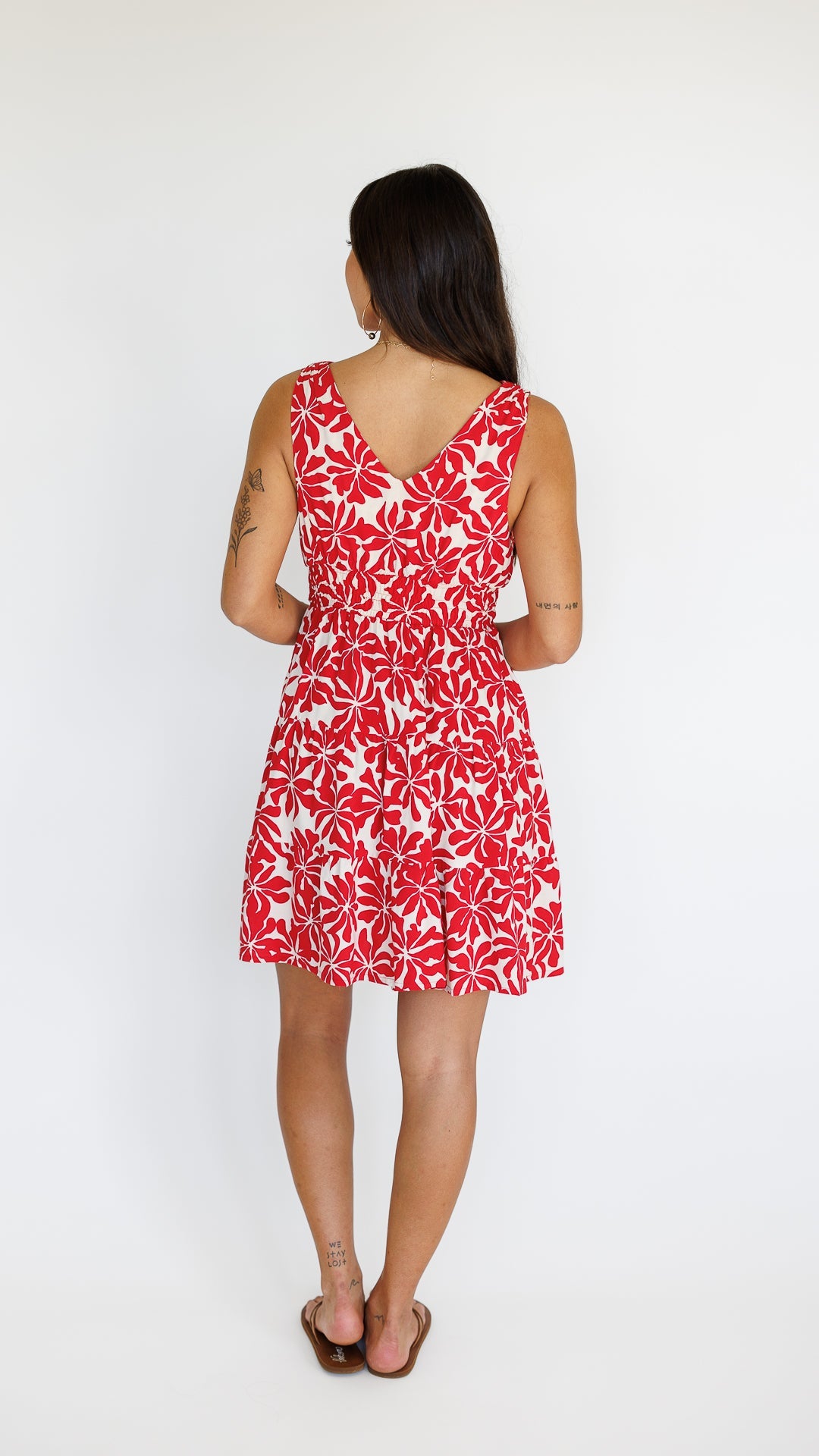 Kenzie Dress / Aloha Red Khush Clothing