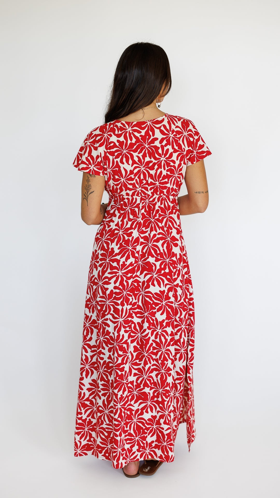 Leilani Dress / Aloha Red Khush Clothing