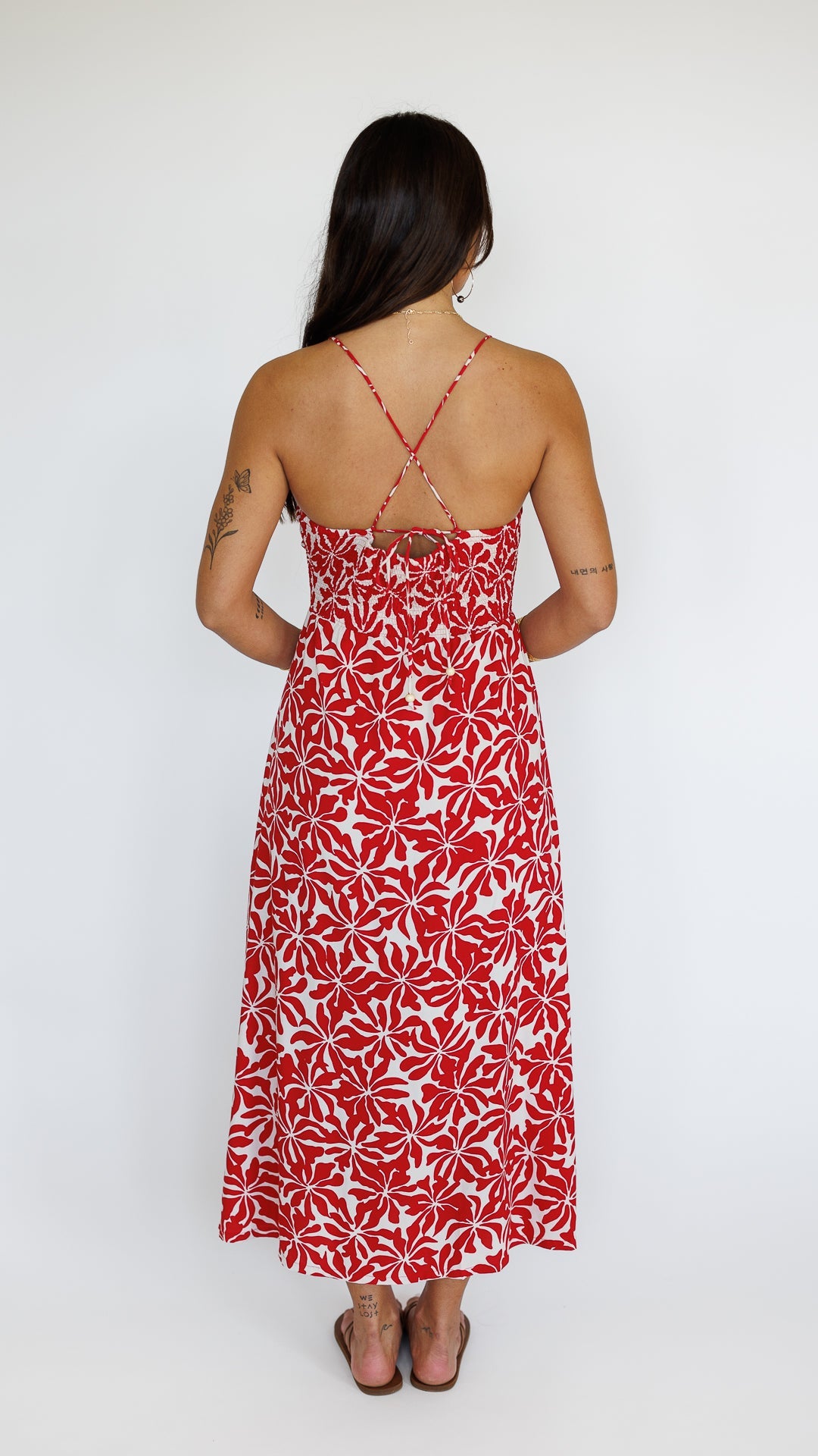 Lorena Dress / Aloha Red Khush Clothing