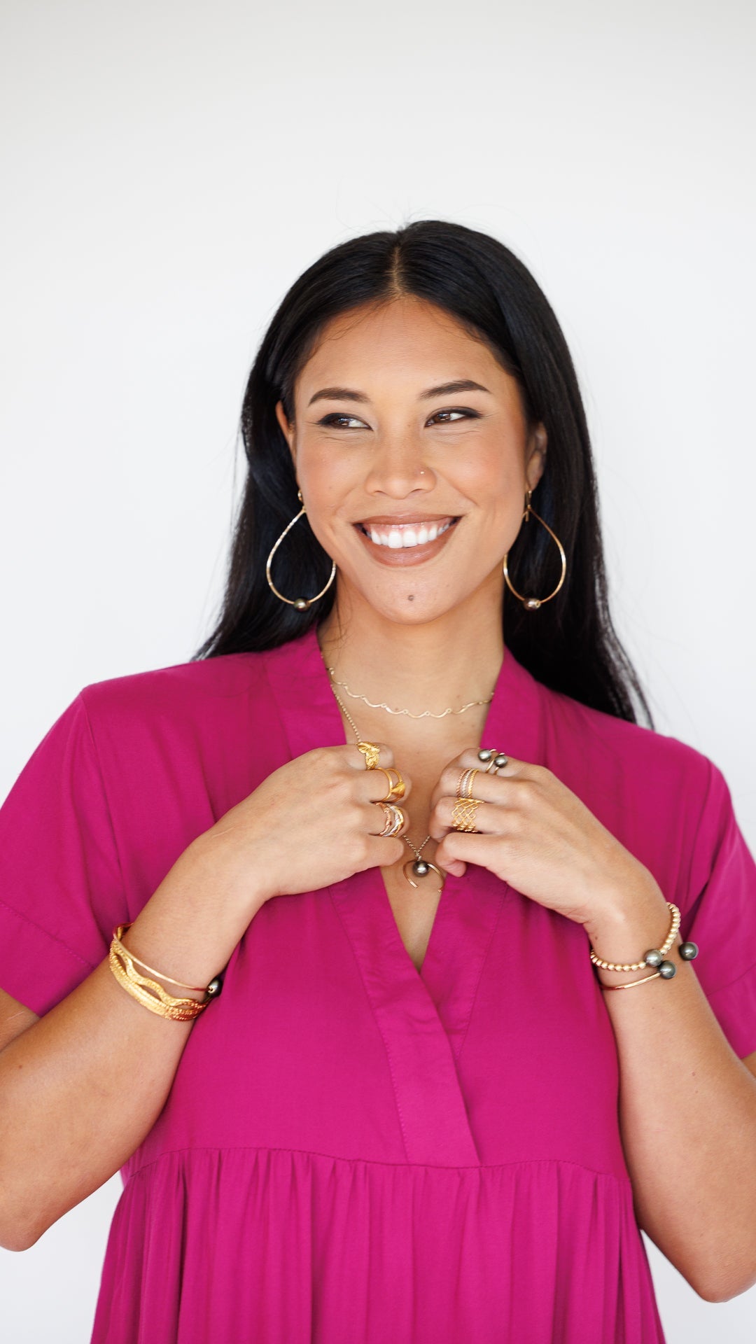 Heinui Dress / Berry Khush Clothing