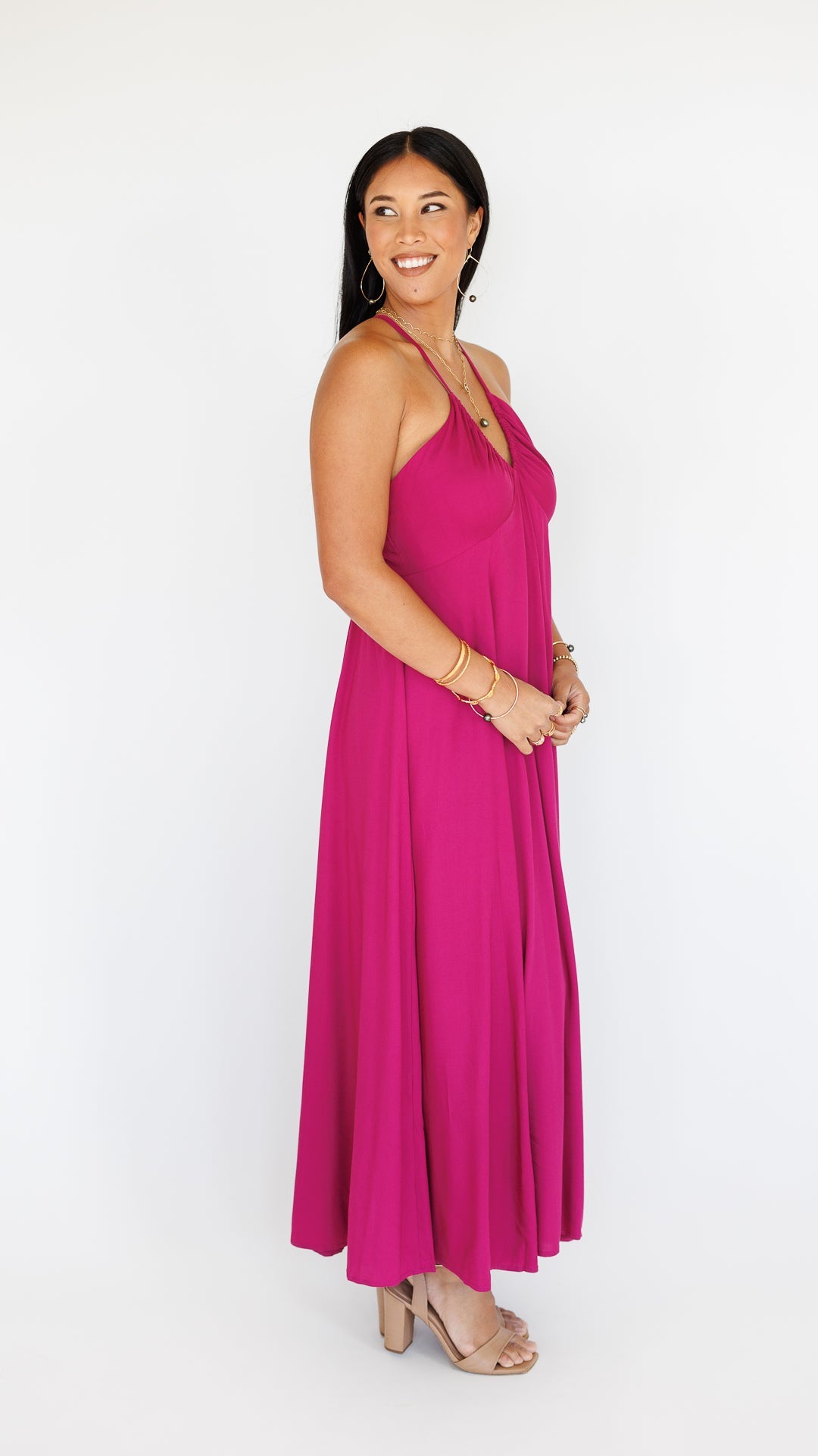 Larch Dress / Berry Khush Clothing